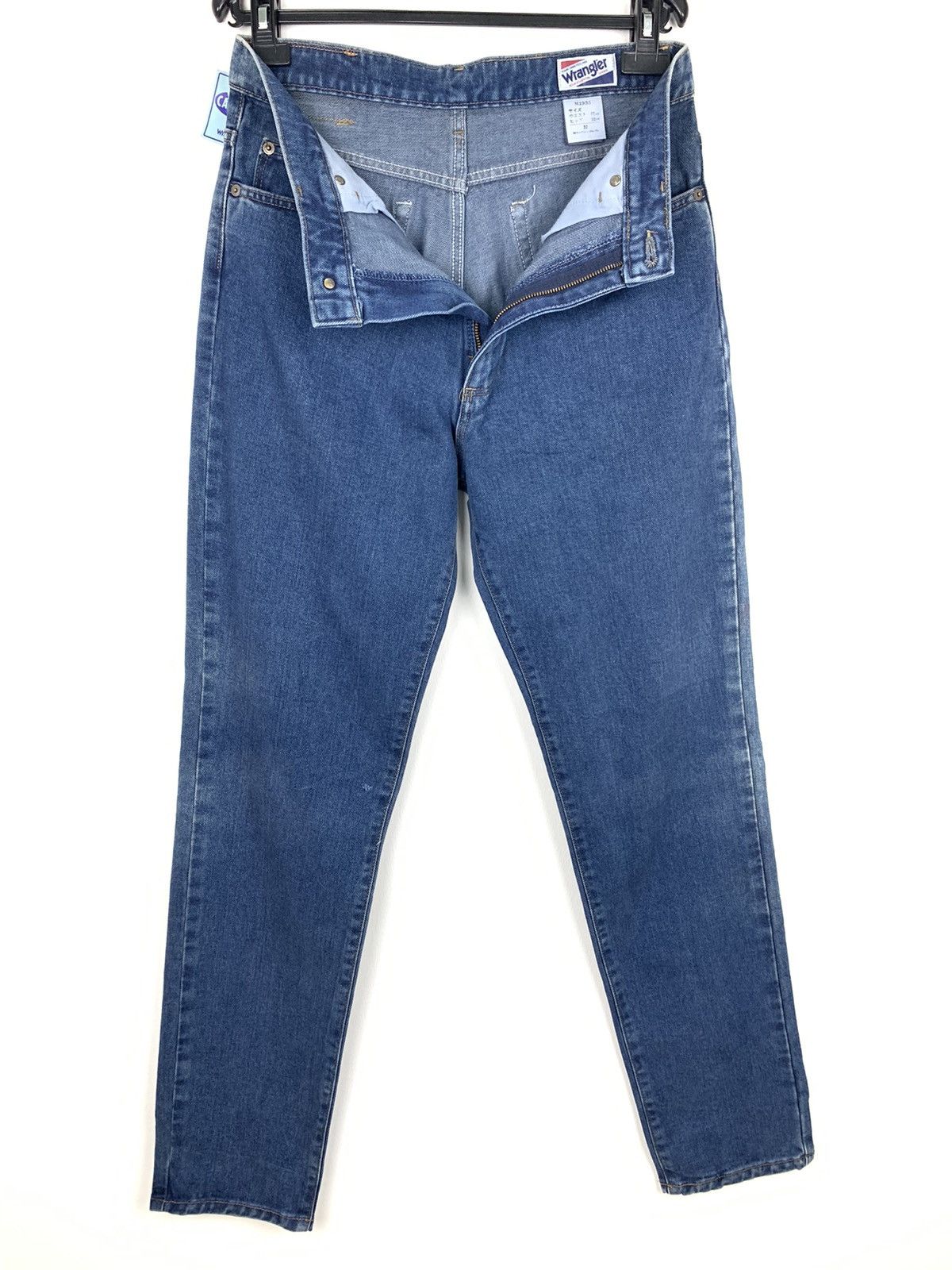 Japanese Brand × Wrangler Vintage 40s WRANGLER Deadstock Cowboy Distressed Denim Jean Size US 31 - 17 Thumbnail