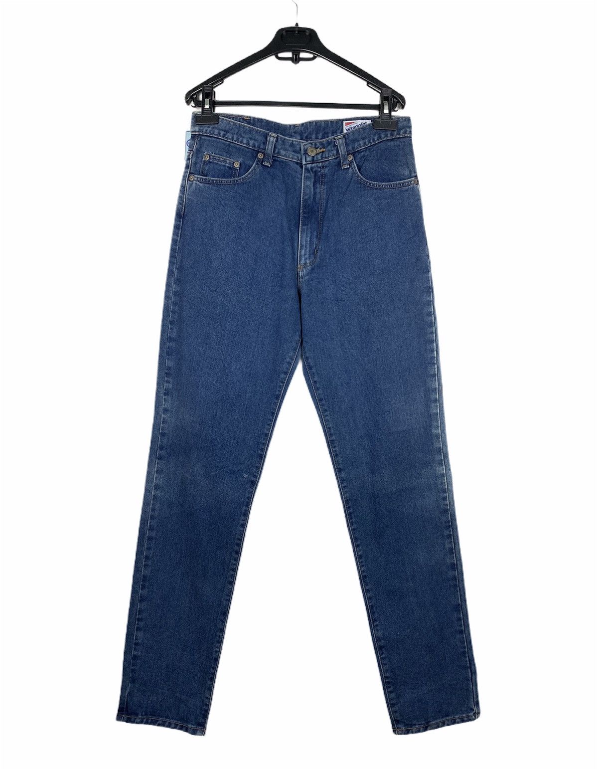 Japanese Brand × Wrangler Vintage 40s WRANGLER Deadstock Cowboy Distressed Denim Jean Size US 31 - 1 Thumbnail