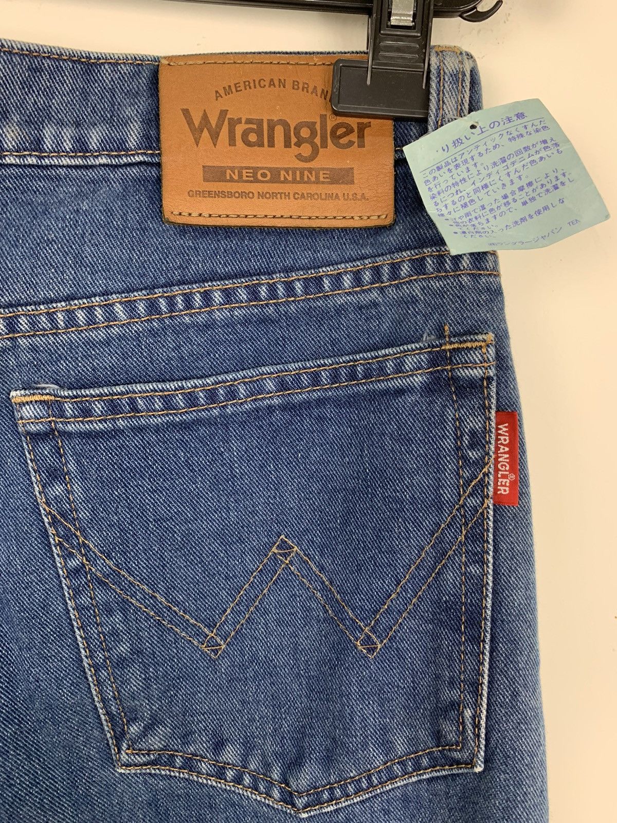 Japanese Brand × Wrangler Vintage 40s WRANGLER Deadstock Cowboy Distressed Denim Jean Size US 31 - 24 Thumbnail