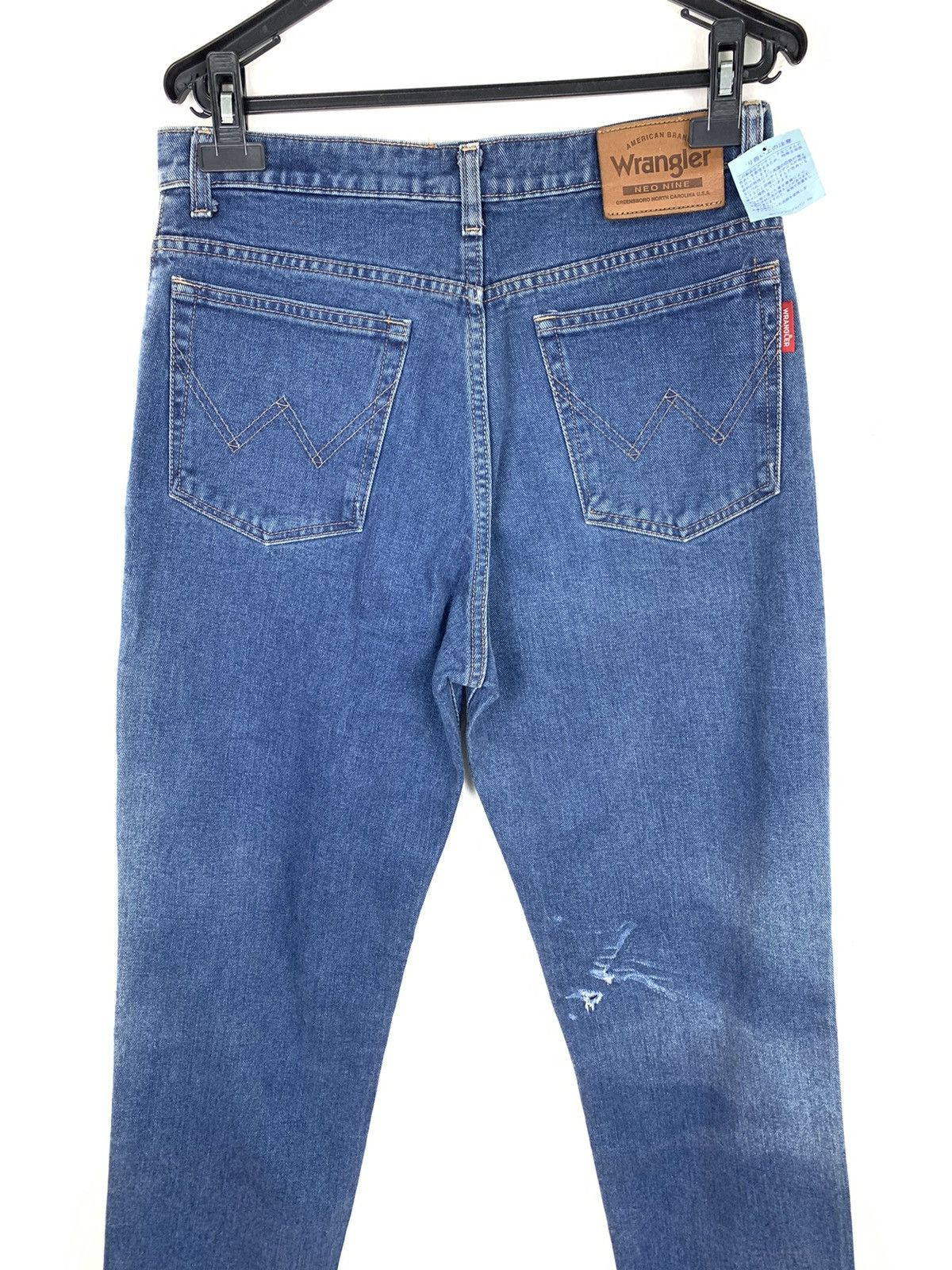 Japanese Brand × Wrangler Vintage 40s WRANGLER Deadstock Cowboy Distressed Denim Jean Size US 31 - 10 Thumbnail