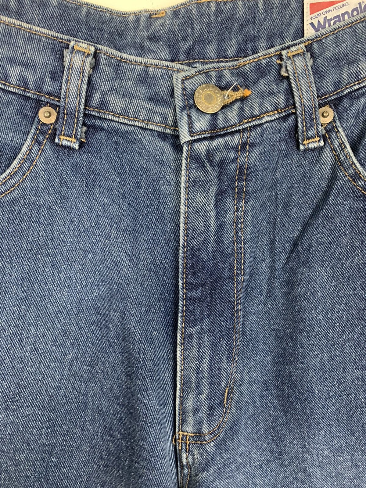 Japanese Brand × Wrangler Vintage 40s WRANGLER Deadstock Cowboy Distressed Denim Jean Size US 31 - 25 Thumbnail