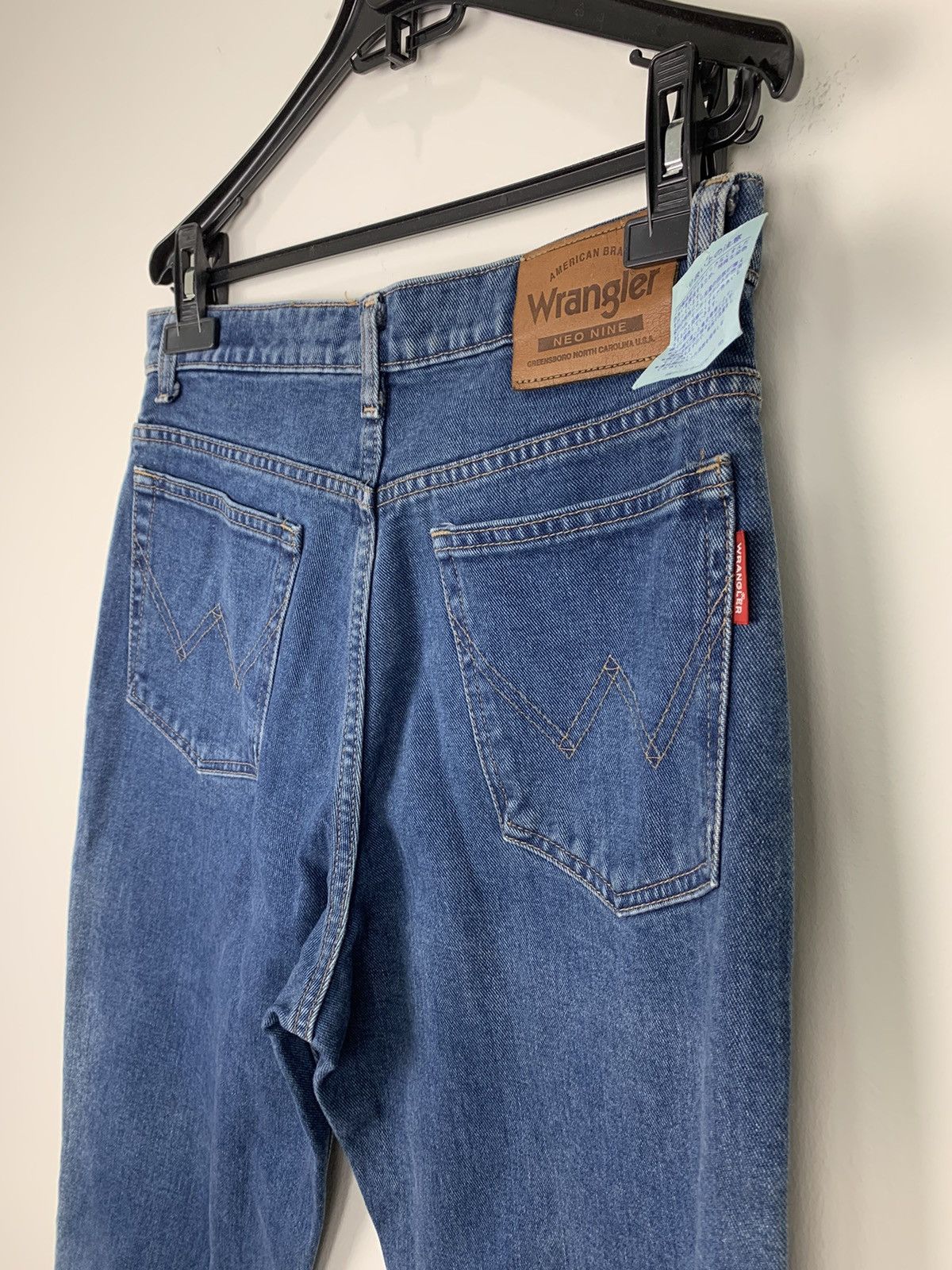 Japanese Brand × Wrangler Vintage 40s WRANGLER Deadstock Cowboy Distressed Denim Jean Size US 31 - 13 Thumbnail