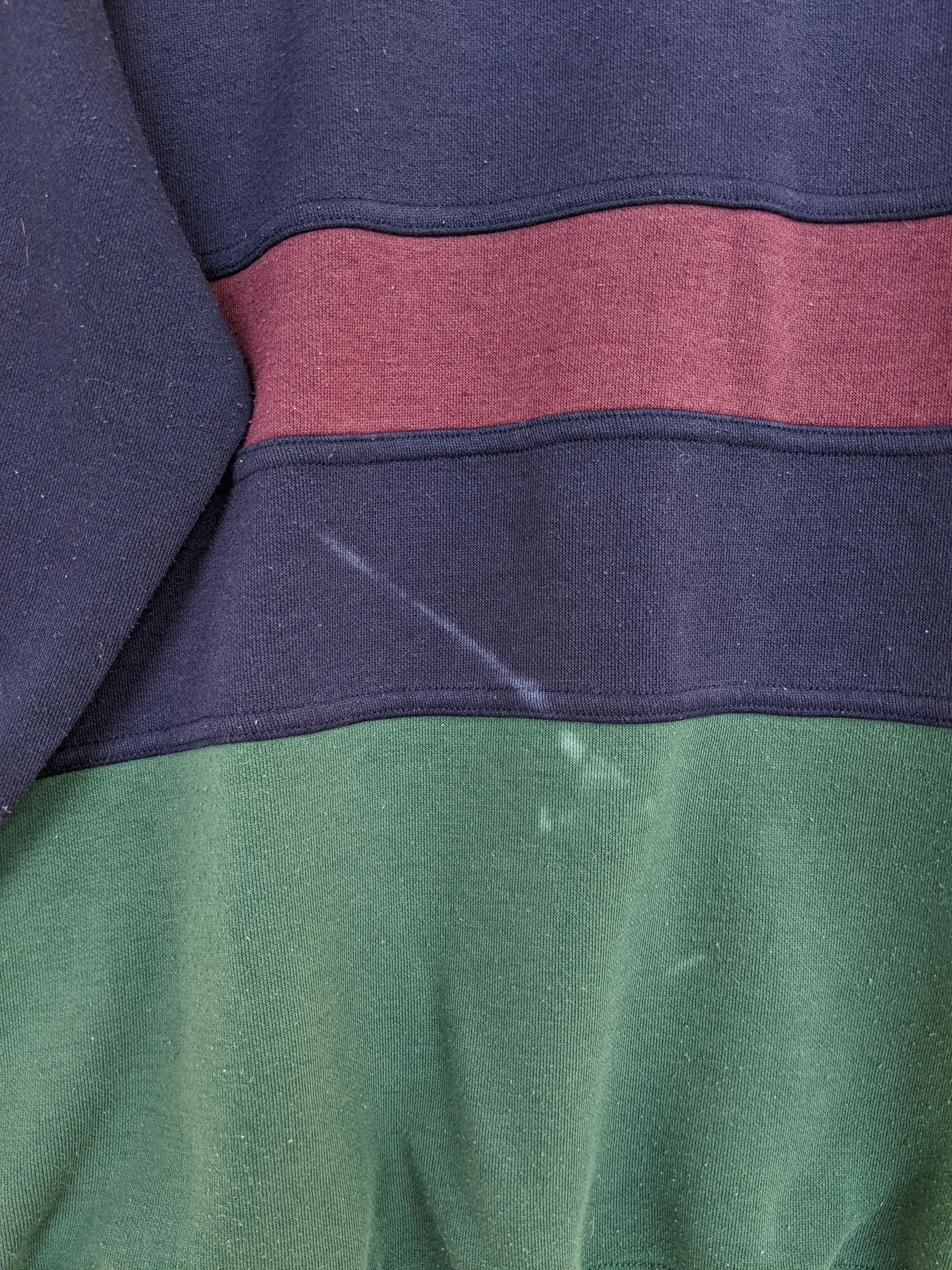 Japanese Brand Vintage Glaser Three Tones Sweatshirt Size US M / EU 48-50 / 2 - 7 Thumbnail