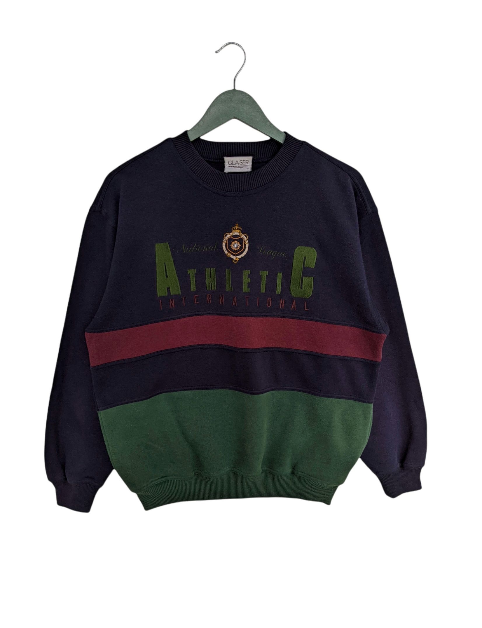 Japanese Brand Vintage Glaser Three Tones Sweatshirt Size US M / EU 48-50 / 2 - 1 Thumbnail