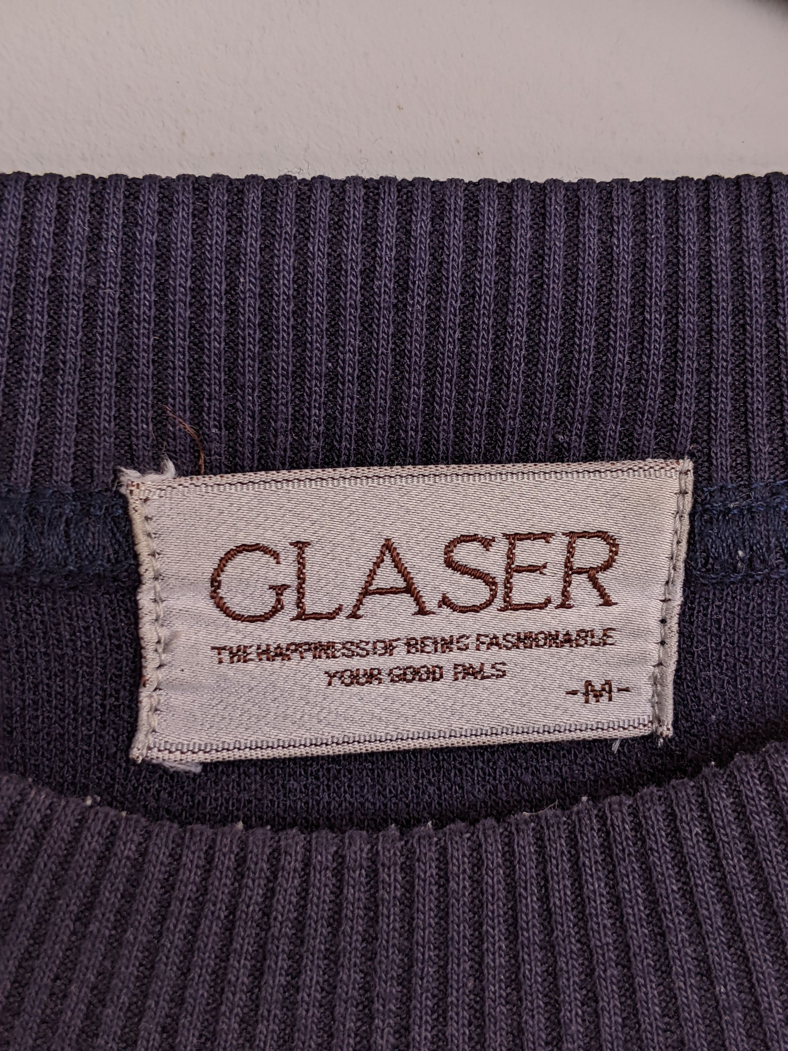 Japanese Brand Vintage Glaser Three Tones Sweatshirt Size US M / EU 48-50 / 2 - 5 Thumbnail