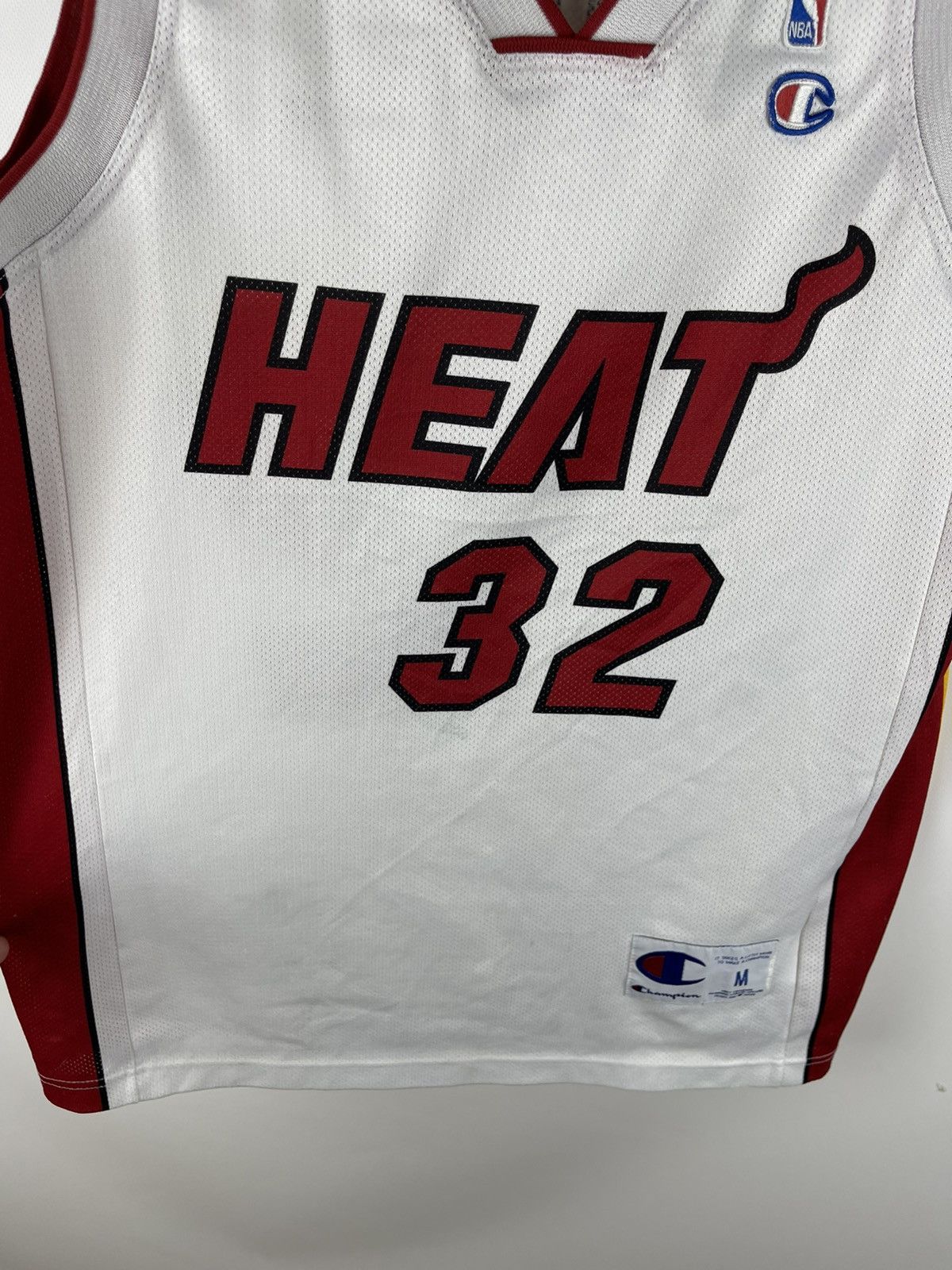 Champion Miami HEAT Jersey Champion #32 O'Neal Shaquille Vintage NBA Size US M / EU 48-50 / 2 - 8 Thumbnail