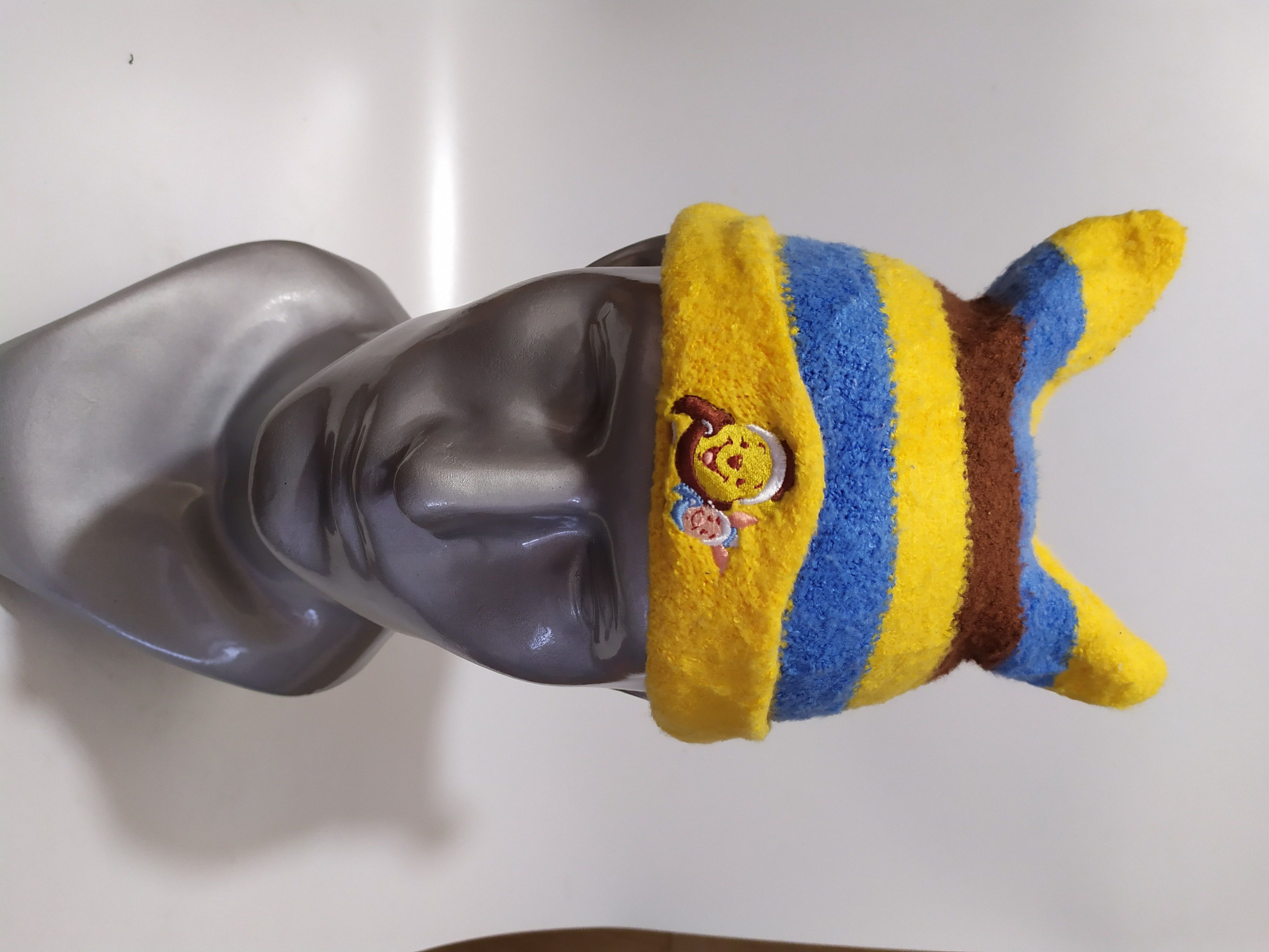 image of Disney Bunny Horn Beanie Hats in Yellow Stripe, Men's