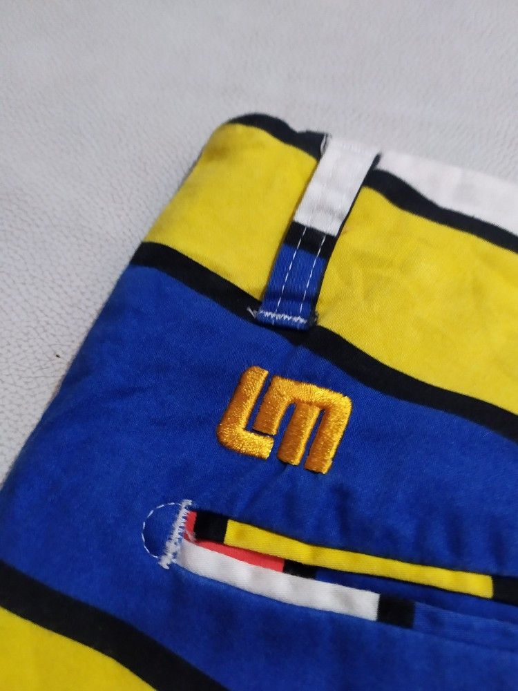 Japanese Brand Loud Mouth Multicolor Pants Size US 30 / EU 46 - 10 Thumbnail