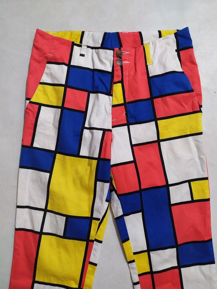 Japanese Brand Loud Mouth Multicolor Pants Size US 30 / EU 46 - 5 Thumbnail