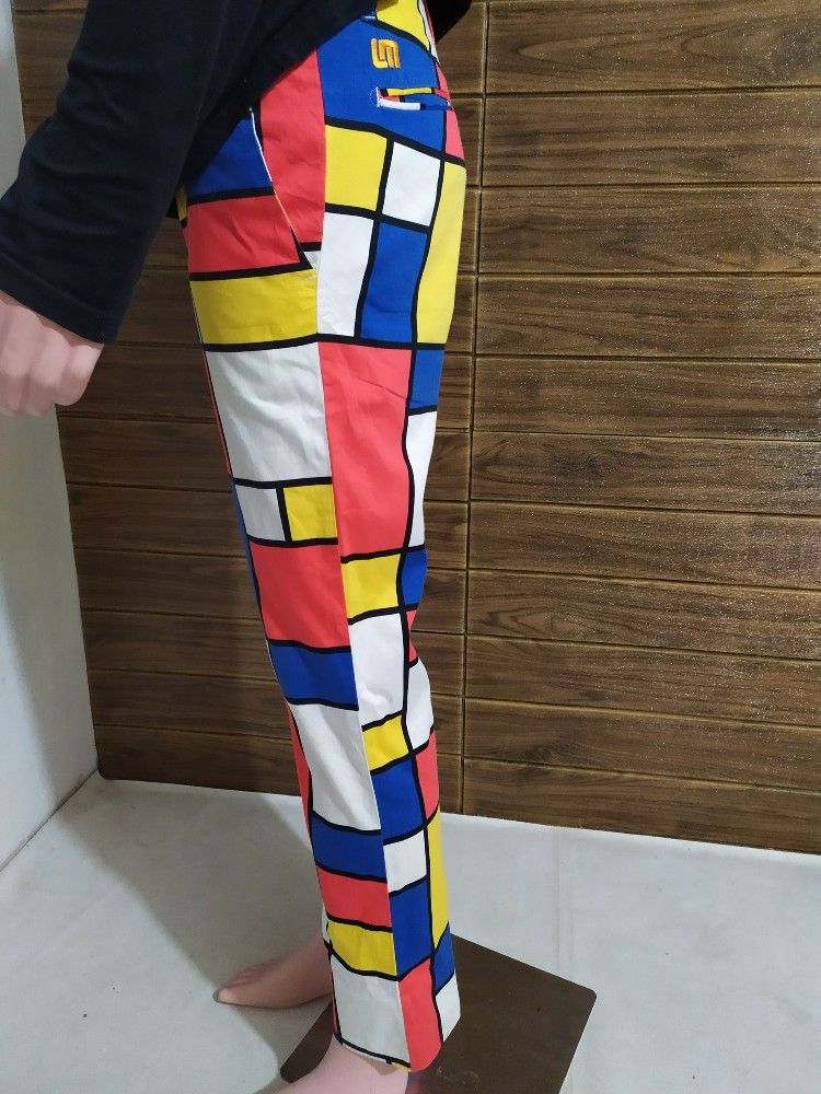 Japanese Brand Loud Mouth Multicolor Pants Size US 30 / EU 46 - 2 Thumbnail