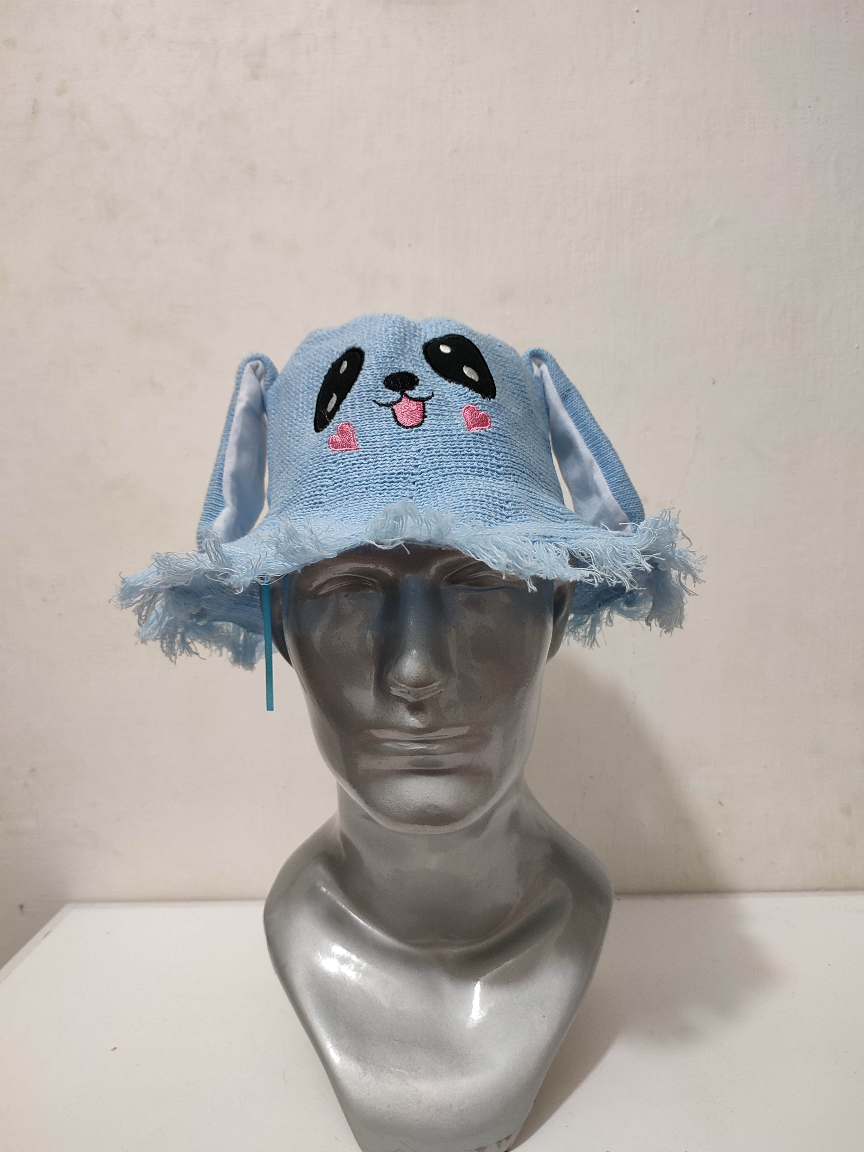 Handmade Handmade Cartoon Bunny Bucket Hats Size ONE SIZE - 1 Thumbnail