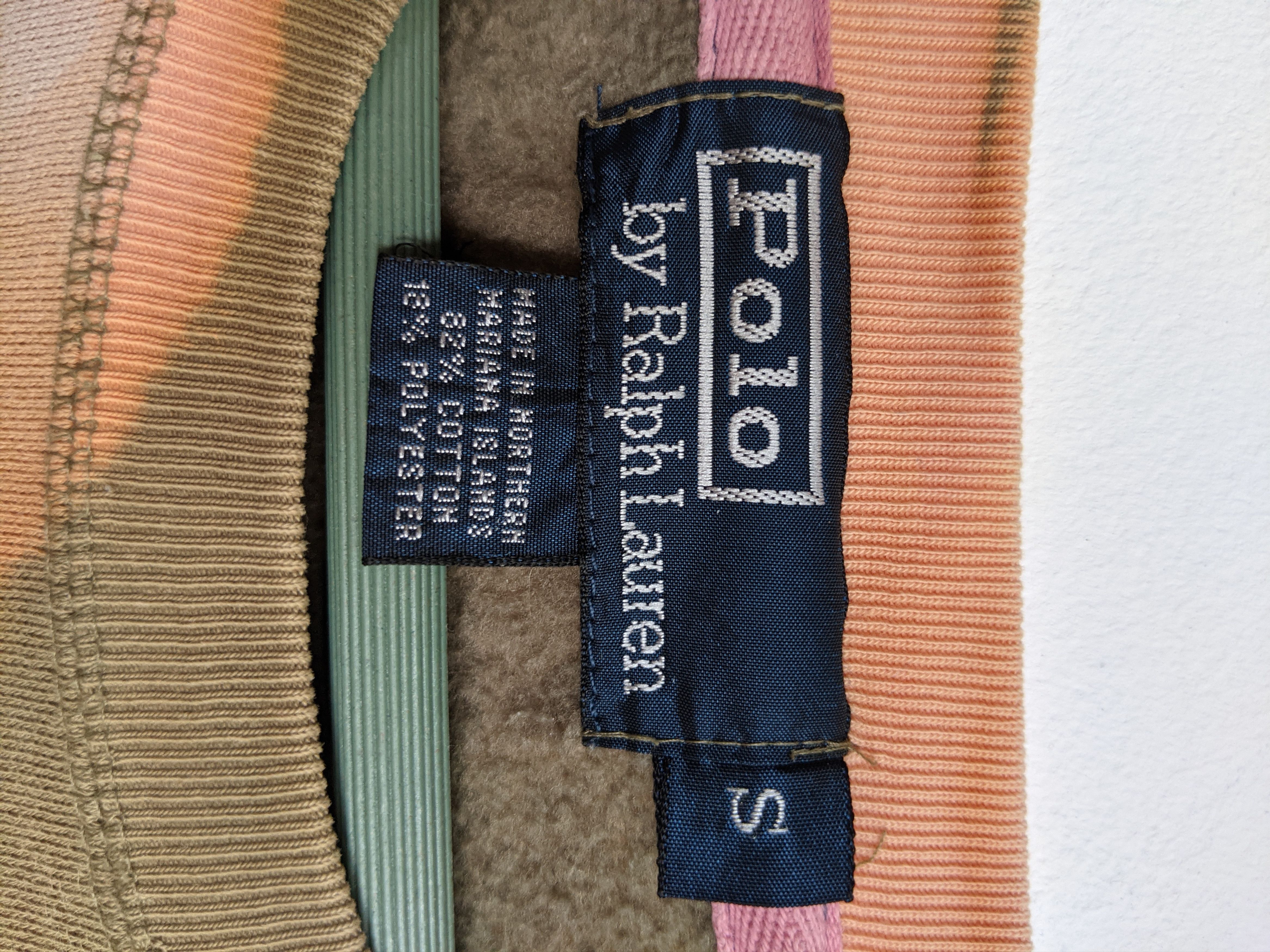 Polo Ralph Lauren Vintage Bleach Custom Made Polo RL Sweatshirt Size US S / EU 44-46 / 1 - 5 Thumbnail