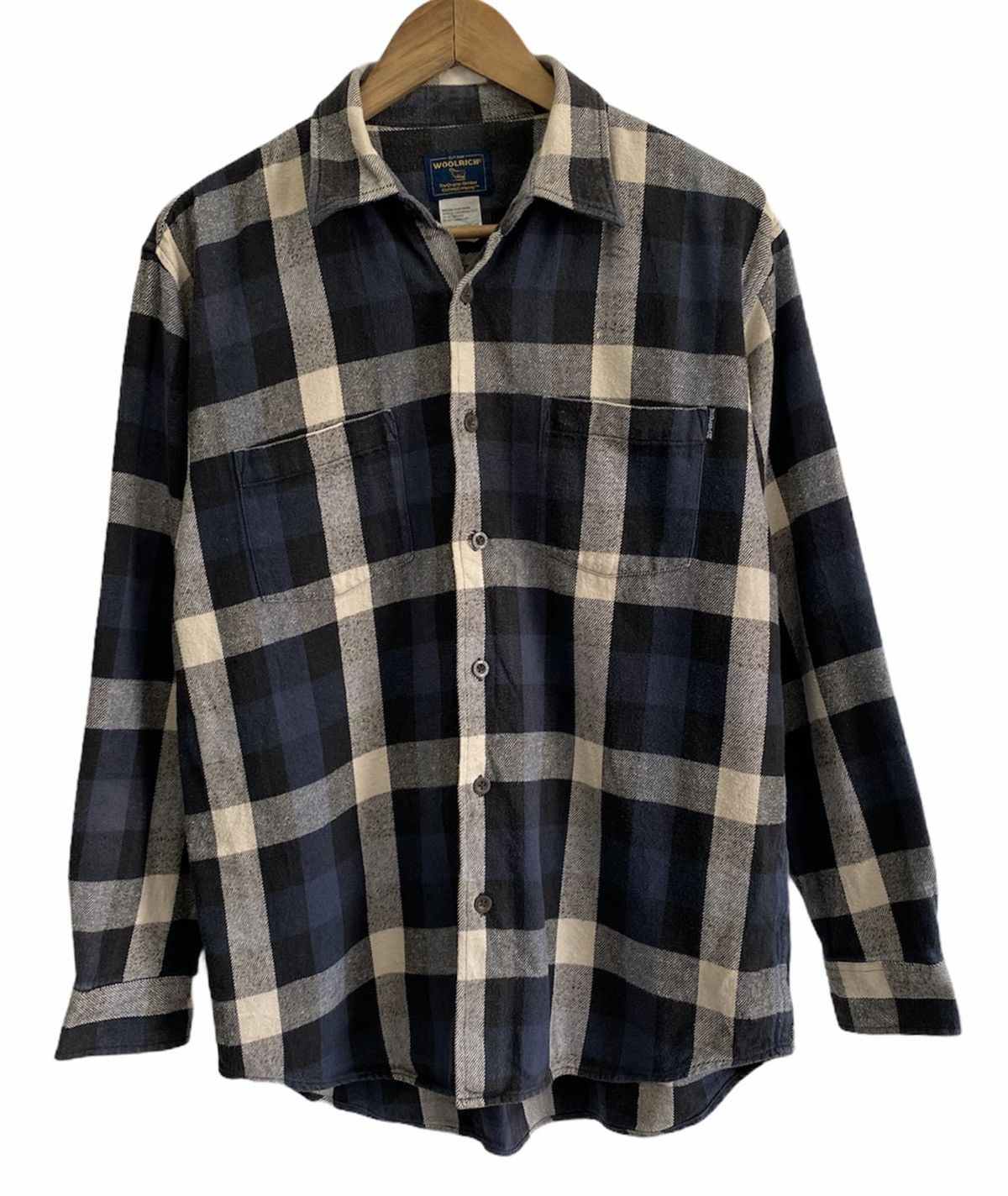 Engineered Garments × Woolrich Woolen Mills Vintage Woolrich Usa Flannel Check Plaid Button Up Ls Shirt Size US M / EU 48-50 / 2 - 1 Thumbnail