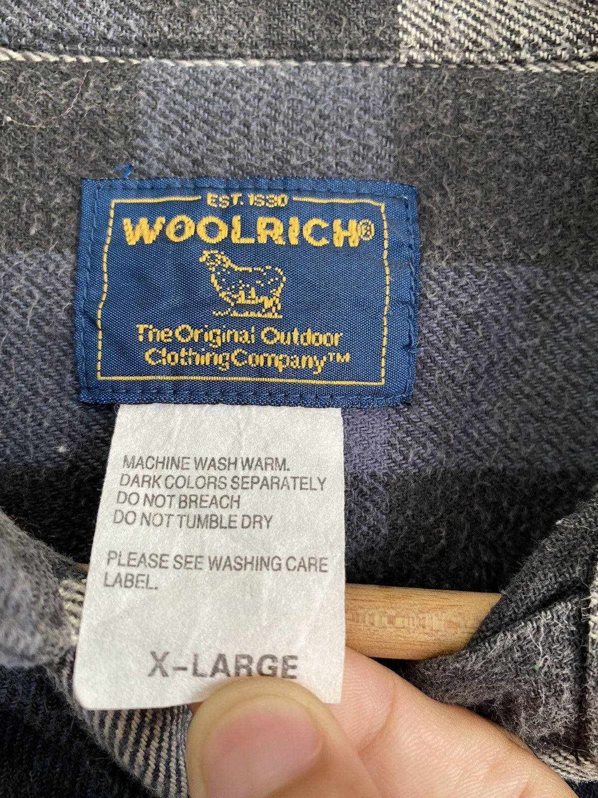 Engineered Garments × Woolrich Woolen Mills Vintage Woolrich Usa Flannel Check Plaid Button Up Ls Shirt Size US M / EU 48-50 / 2 - 6 Thumbnail