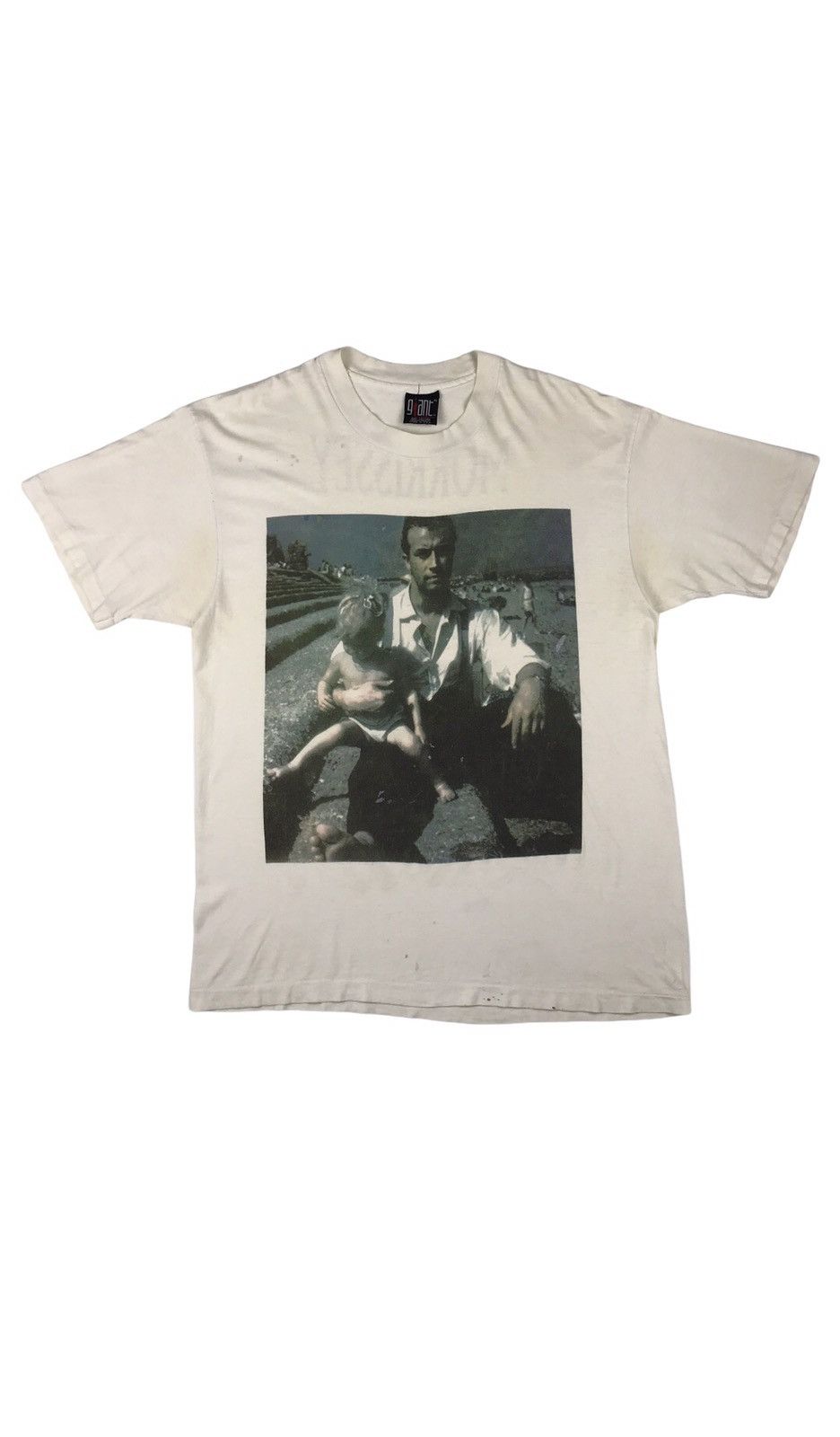 image of Band Tees x Morrissey Vintage Morrissey Cover Promo Tour T-Shirt in White, Men's (Size XL)
