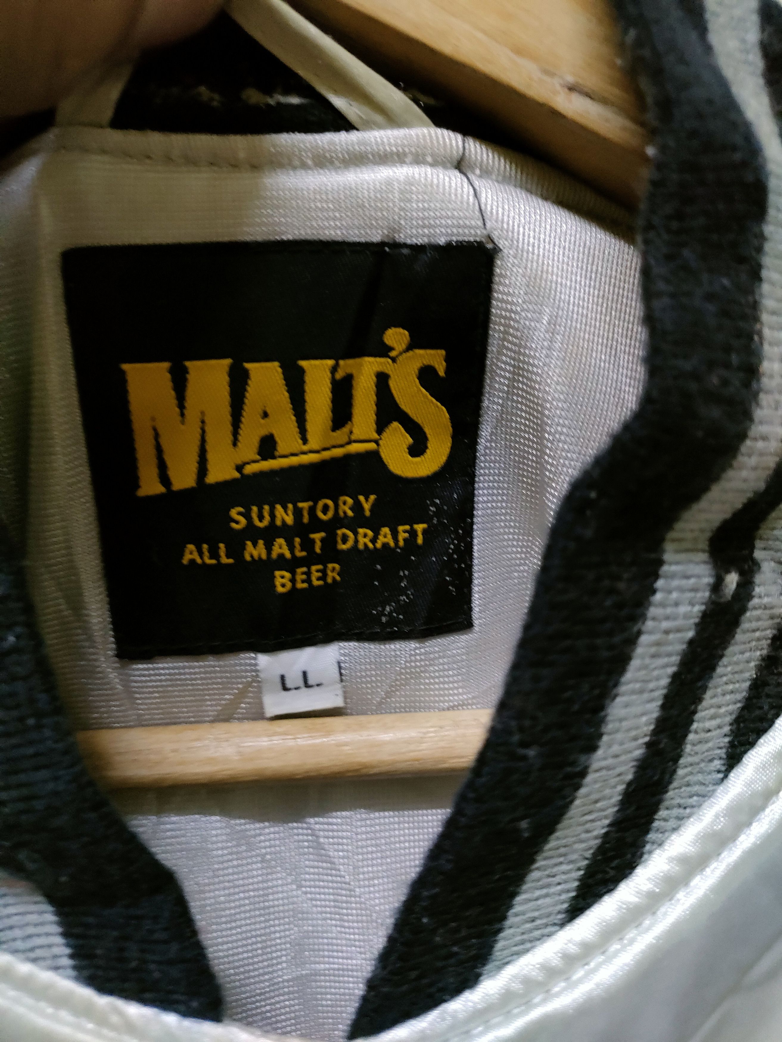 MLB × Vintage Malt's Baseball Team Bomber Jacket Size US L / EU 52-54 / 3 - 6 Thumbnail