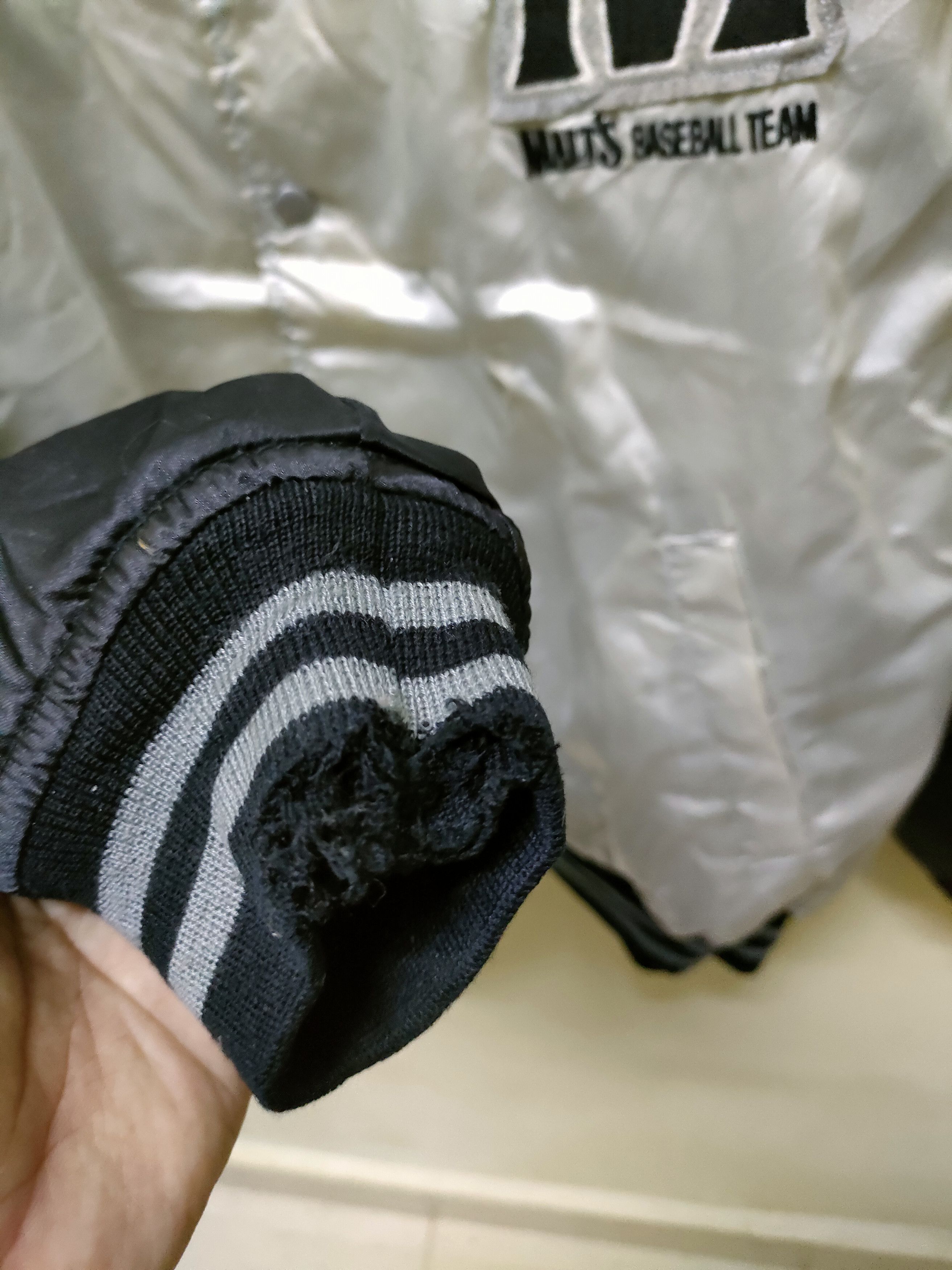 MLB × Vintage Malt's Baseball Team Bomber Jacket Size US L / EU 52-54 / 3 - 8 Thumbnail