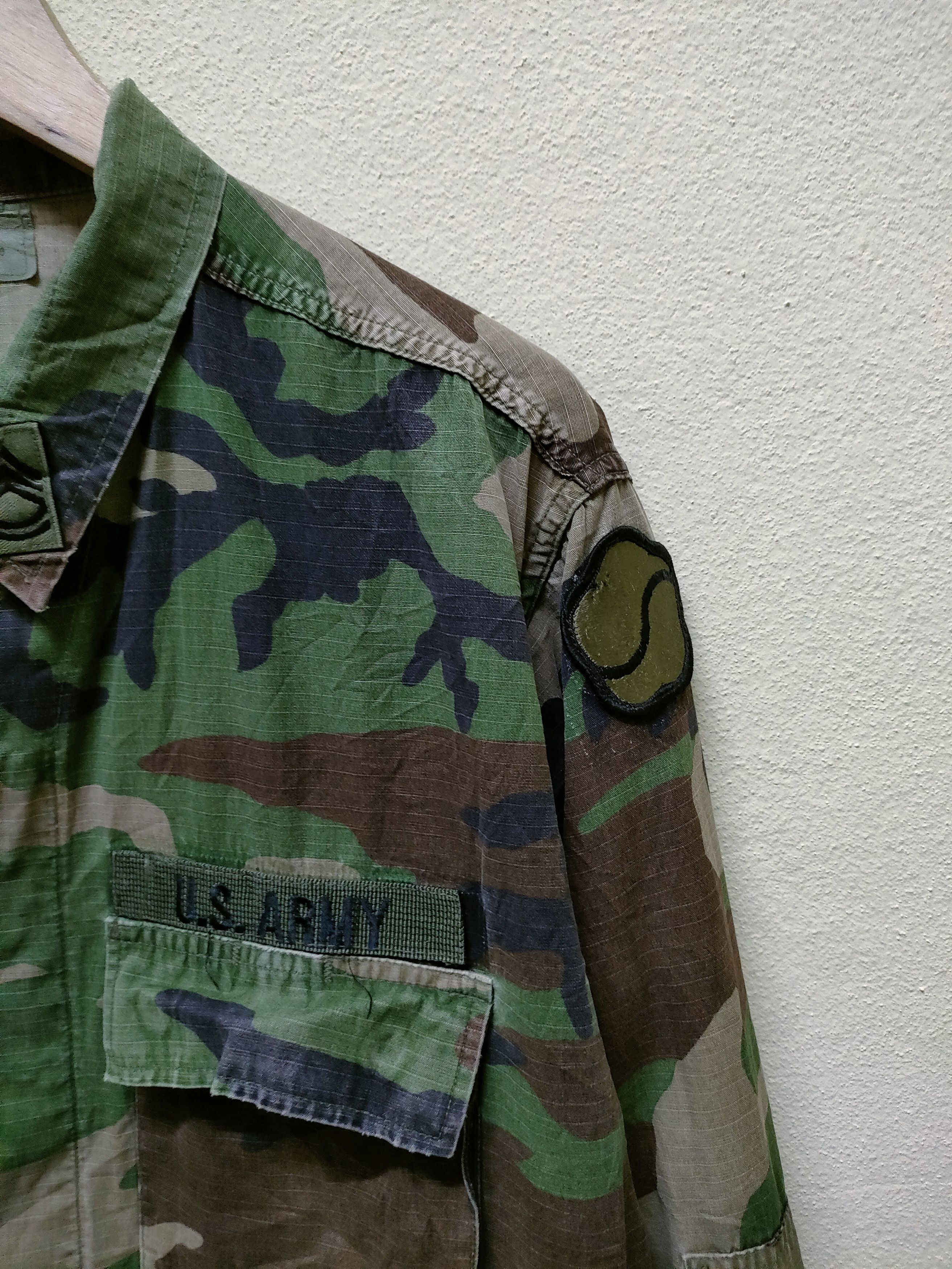 Vintage × Woodlands Vintage Woodland Camouflage Army Size US L / EU 52-54 / 3 - 10 Thumbnail