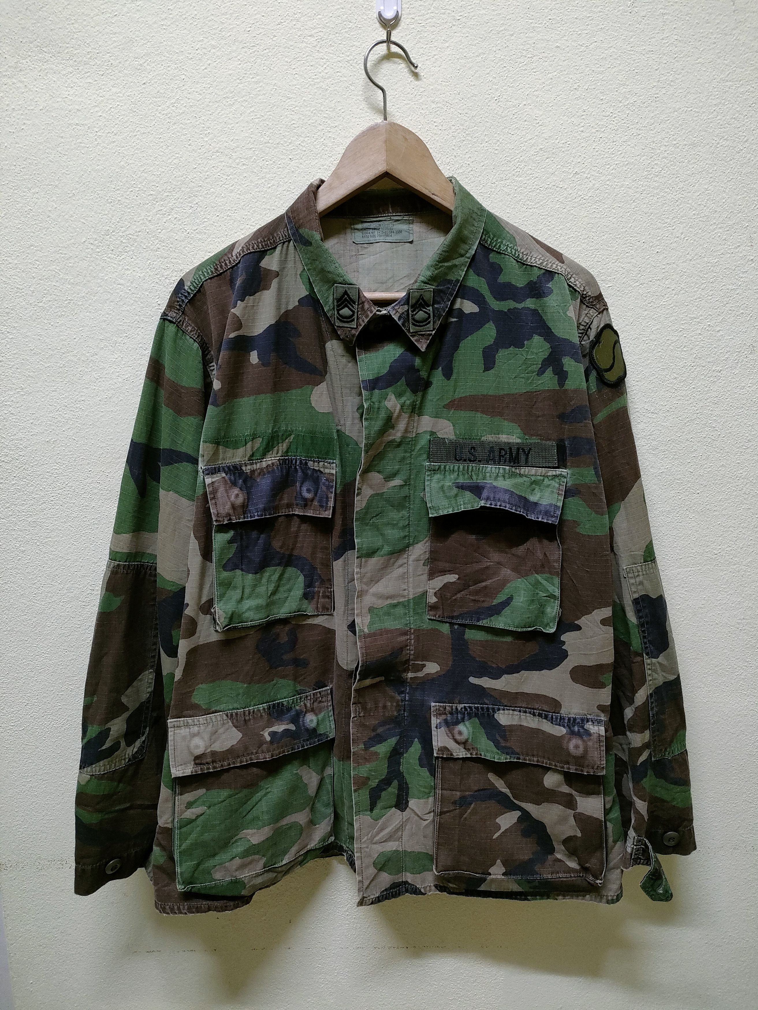 Vintage × Woodlands Vintage Woodland Camouflage Army Size US L / EU 52-54 / 3 - 1 Thumbnail