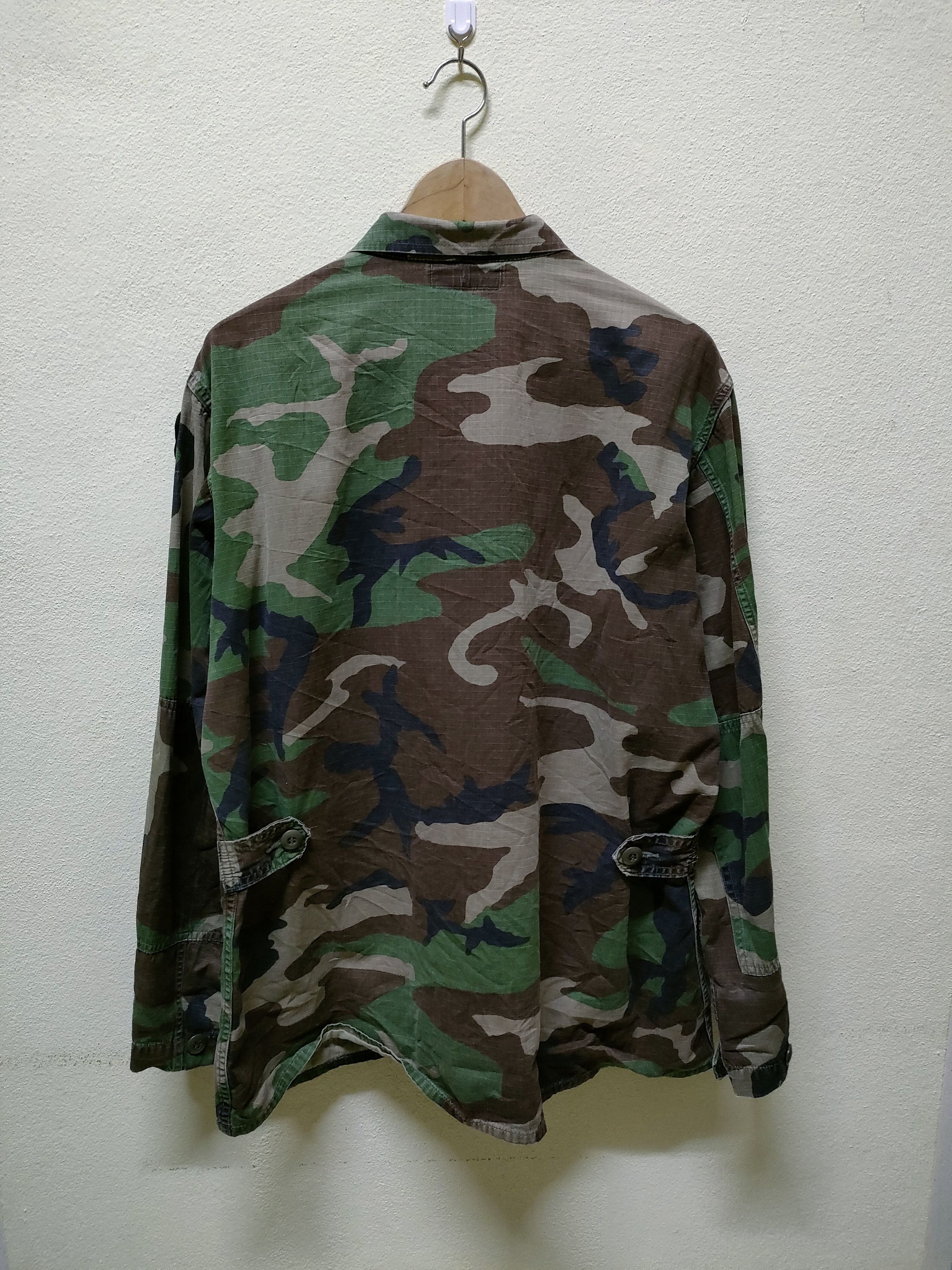 Vintage × Woodlands Vintage Woodland Camouflage Army Size US L / EU 52-54 / 3 - 5 Thumbnail