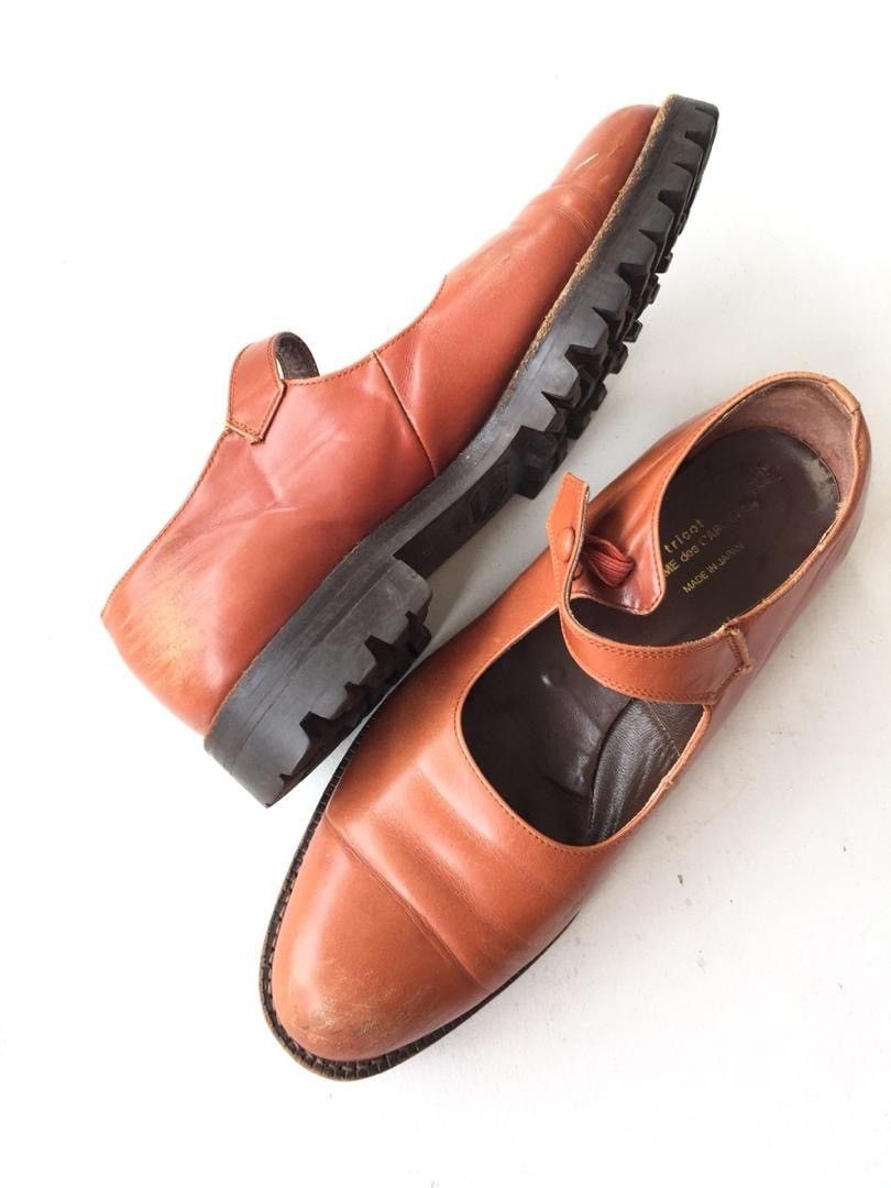 Comme des Garcons 💥Final💥Comme Des Garcons Tricot Leather Shoes Size US 6 / IT 36 - 4 Thumbnail