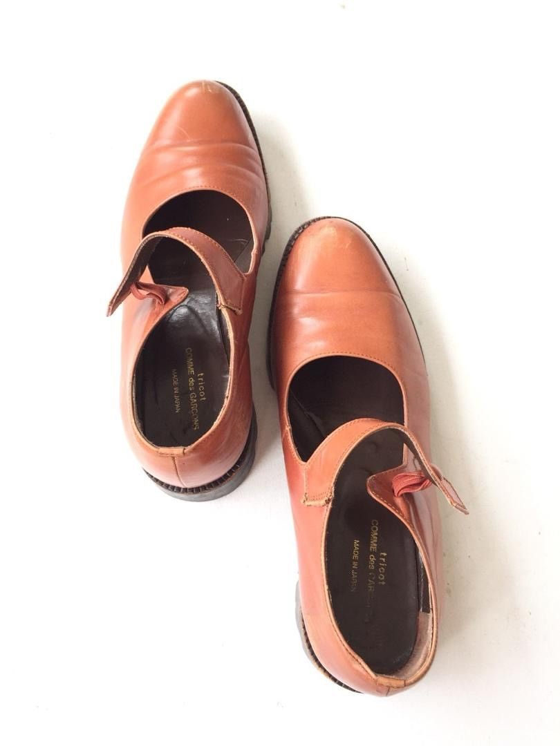 Comme des Garcons 💥Final💥Comme Des Garcons Tricot Leather Shoes Size US 6 / IT 36 - 3 Thumbnail