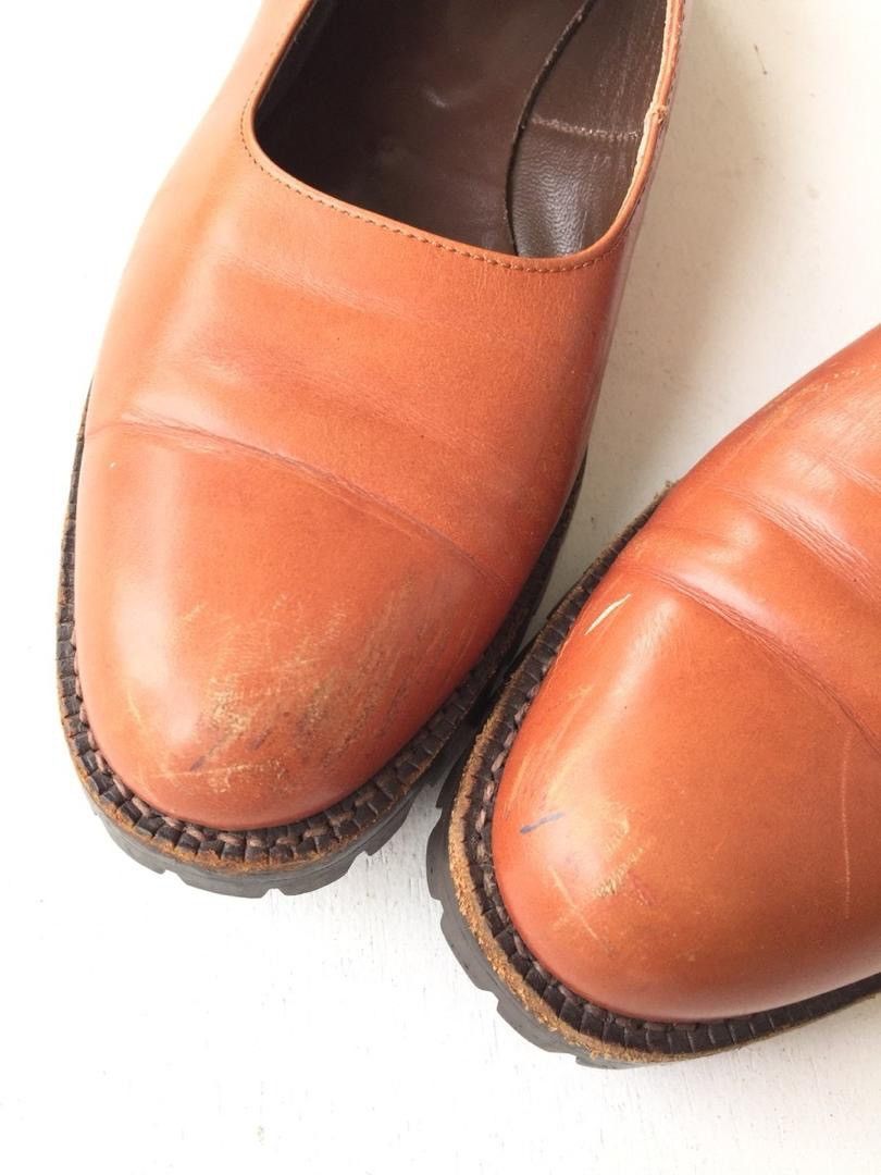 Comme des Garcons 💥Final💥Comme Des Garcons Tricot Leather Shoes Size US 6 / IT 36 - 10 Thumbnail