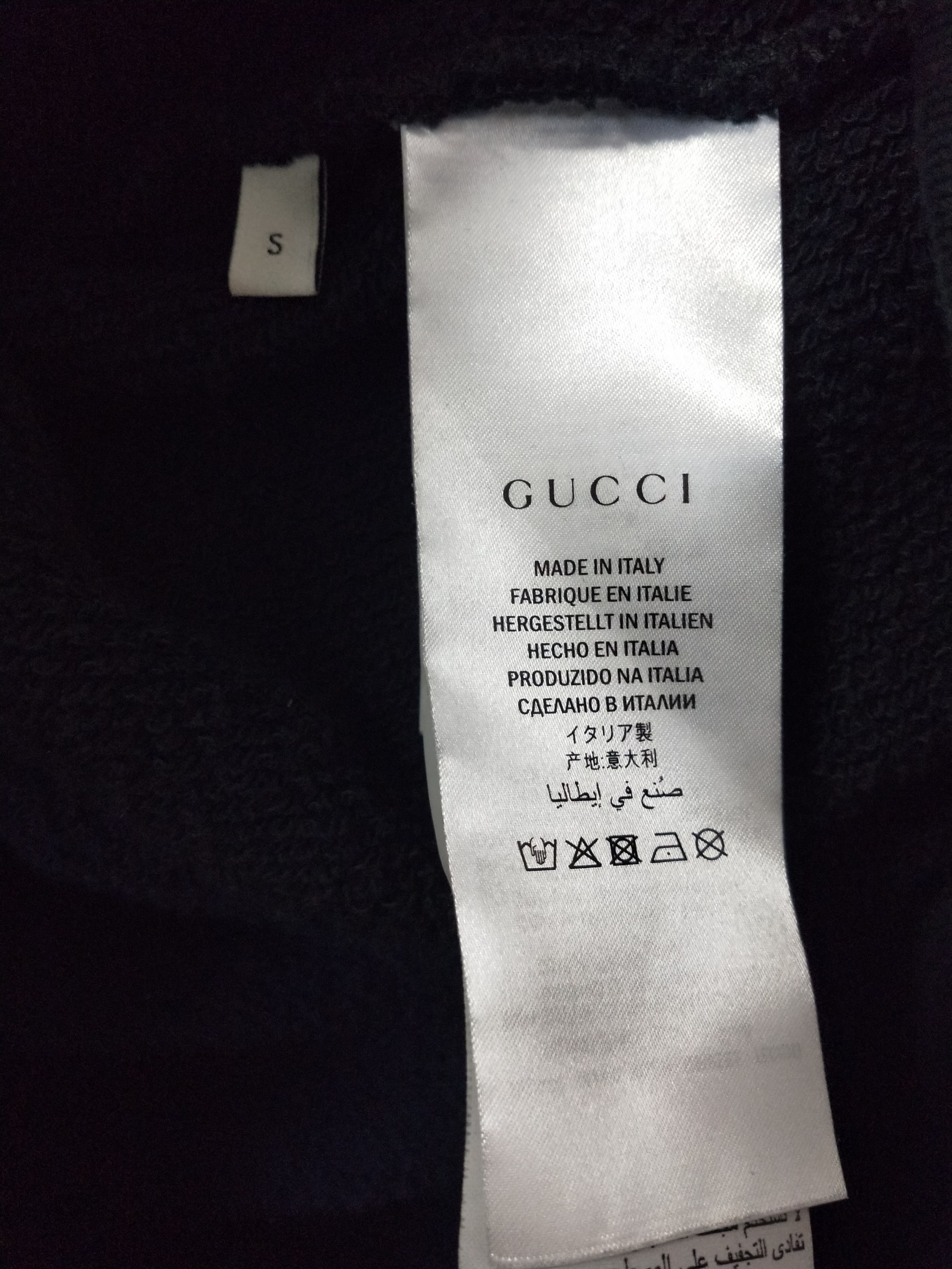 Gucci Leopard Logo Sweatshirt Size US M / EU 48-50 / 2 - 6 Thumbnail