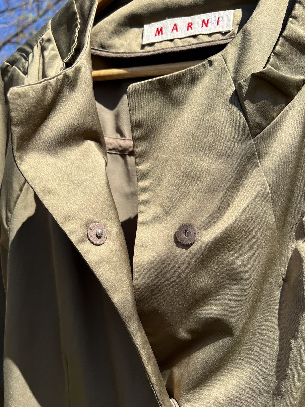 Marni Marni Nylon Gold Jacket Blazer Size M / US 6-8 / IT 42-44 - 10 Thumbnail