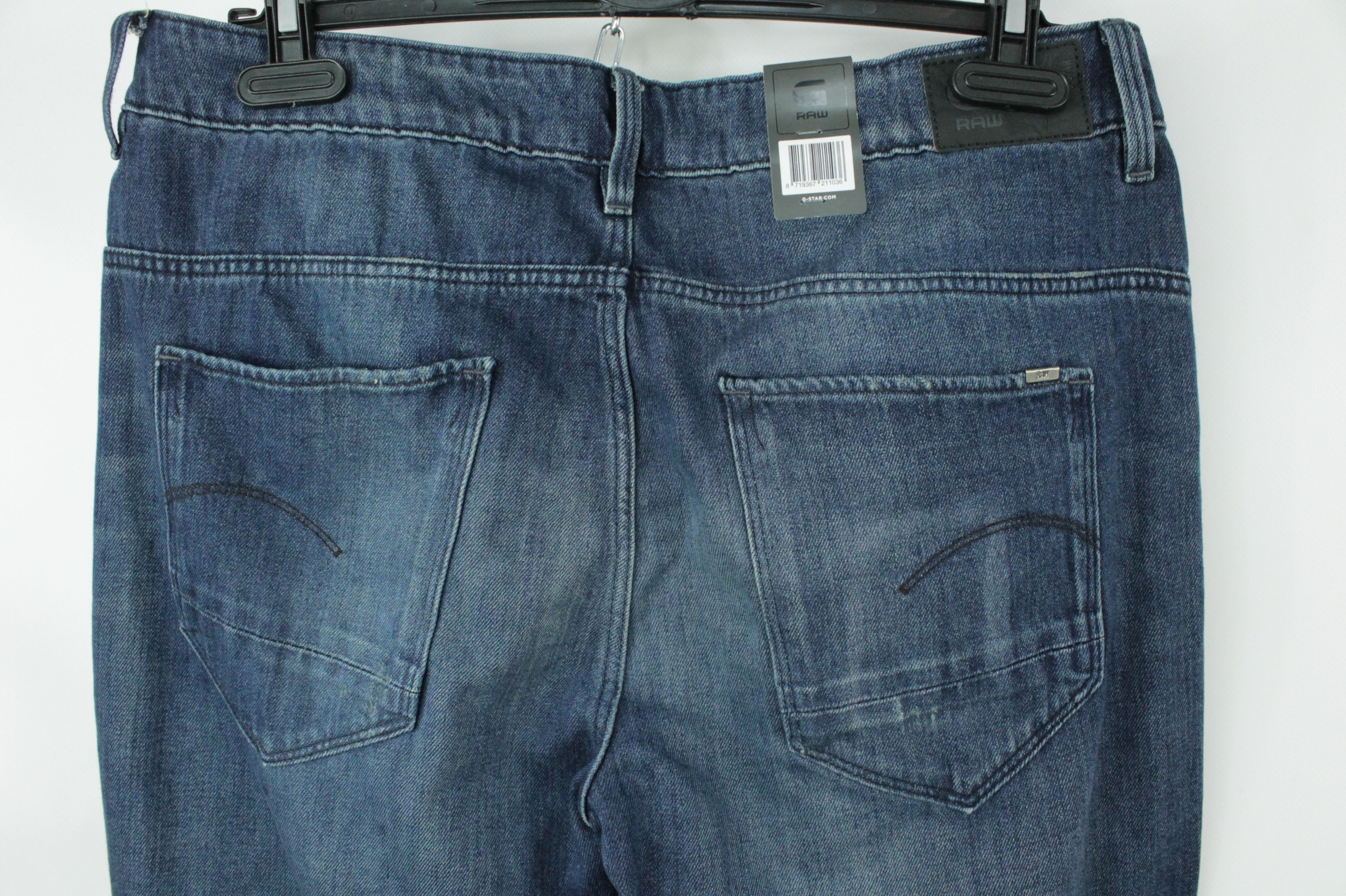 G-Star G-Star Raw Arc 3D Mid Waist Boyfriend Dark blue Jeans WMNS Size 29" - 9 Thumbnail