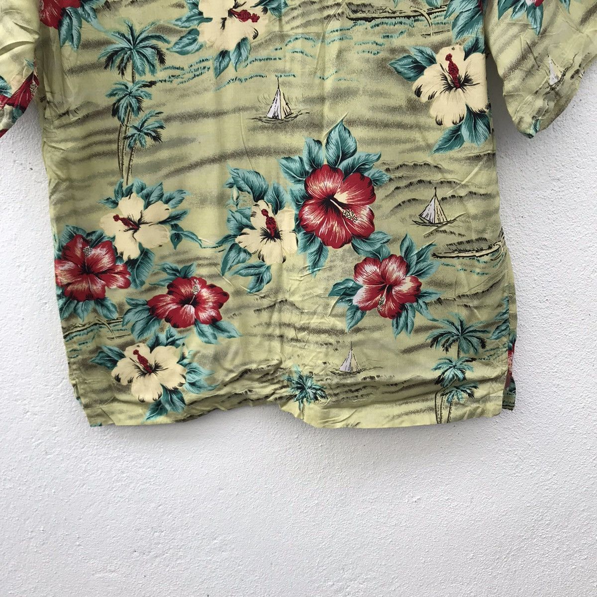 Vintage Lea Lea Coconut Rayon Hawaiian Shirts Size US L / EU 52-54 / 3 - 9 Thumbnail