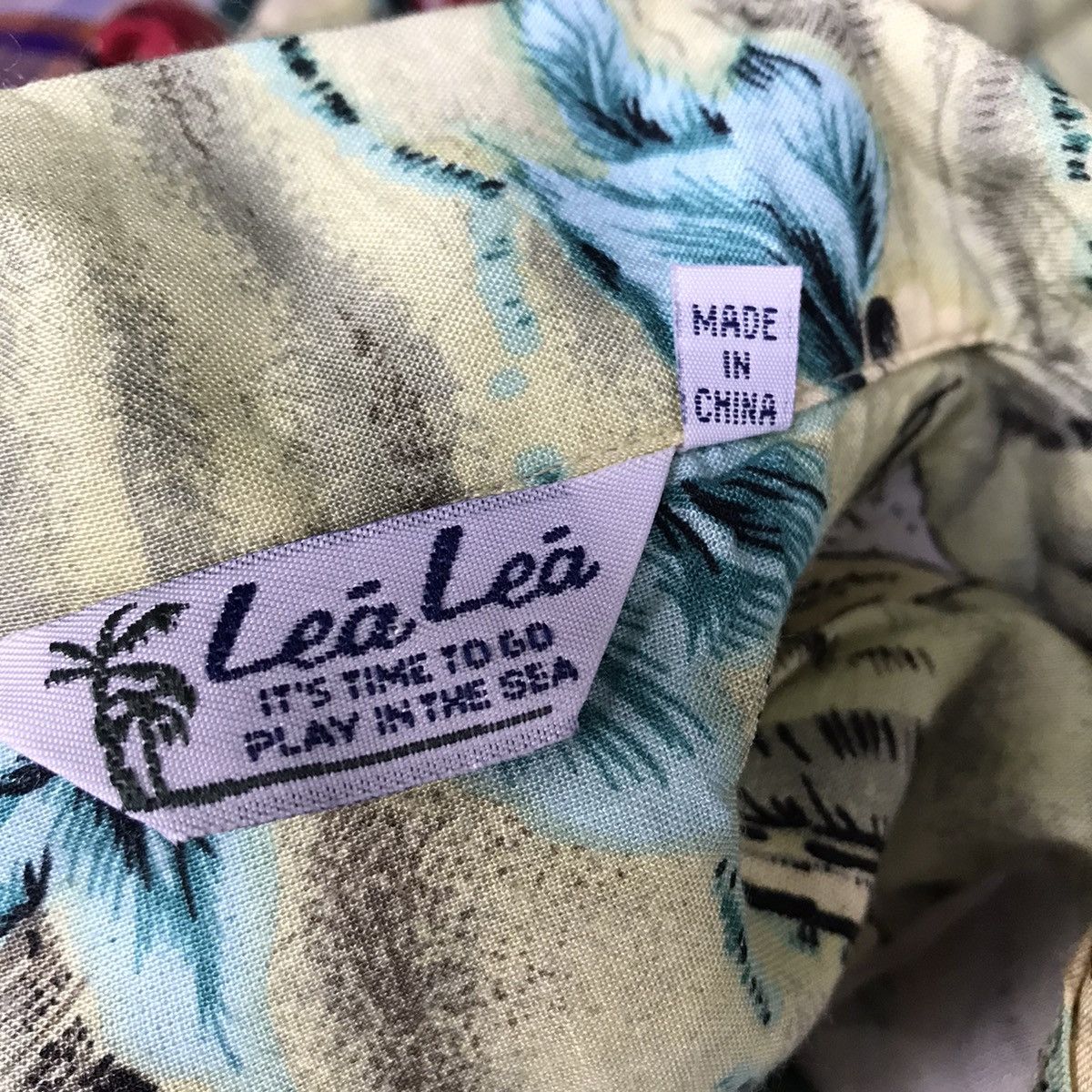 Vintage Lea Lea Coconut Rayon Hawaiian Shirts Size US L / EU 52-54 / 3 - 10 Thumbnail