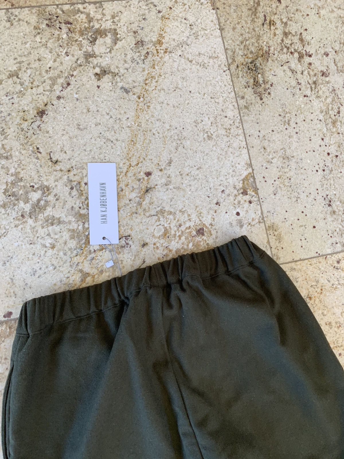 Han Kjobenhavn Wool Couch Pants in Army Green Size US 30 / EU 46 - 12 Thumbnail