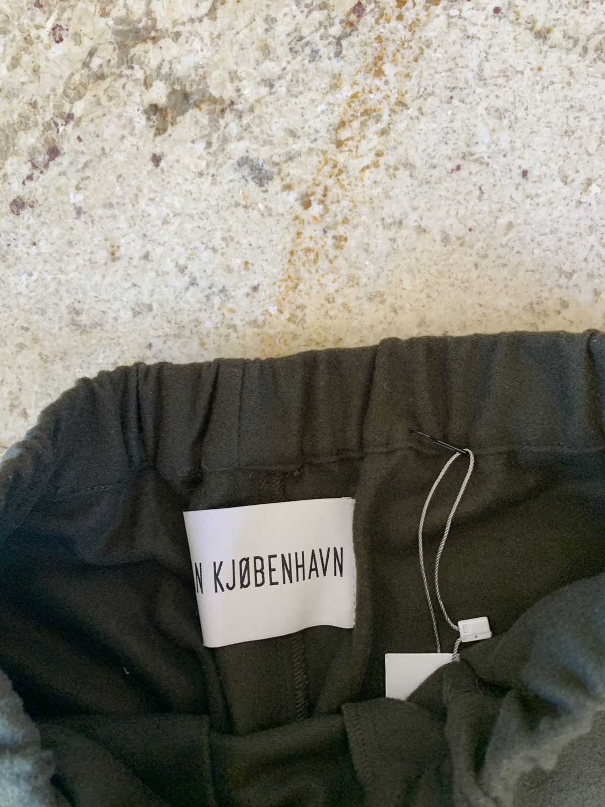 Han Kjobenhavn Wool Couch Pants in Army Green Size US 30 / EU 46 - 9 Thumbnail