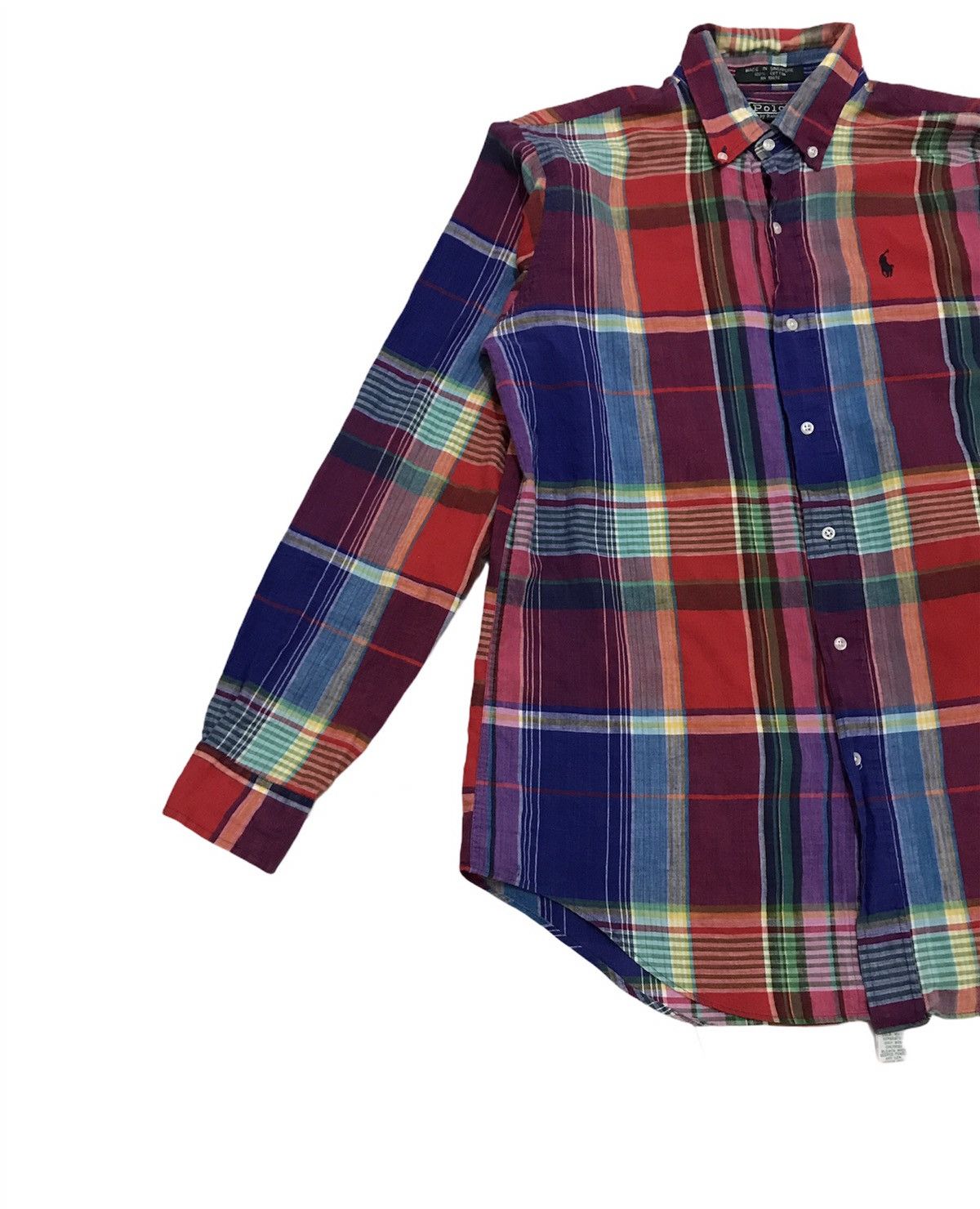 Polo Ralph Lauren Vintage Polo Ralph Lauren Checked Red Shirt Size US S / EU 44-46 / 1 - 4 Thumbnail