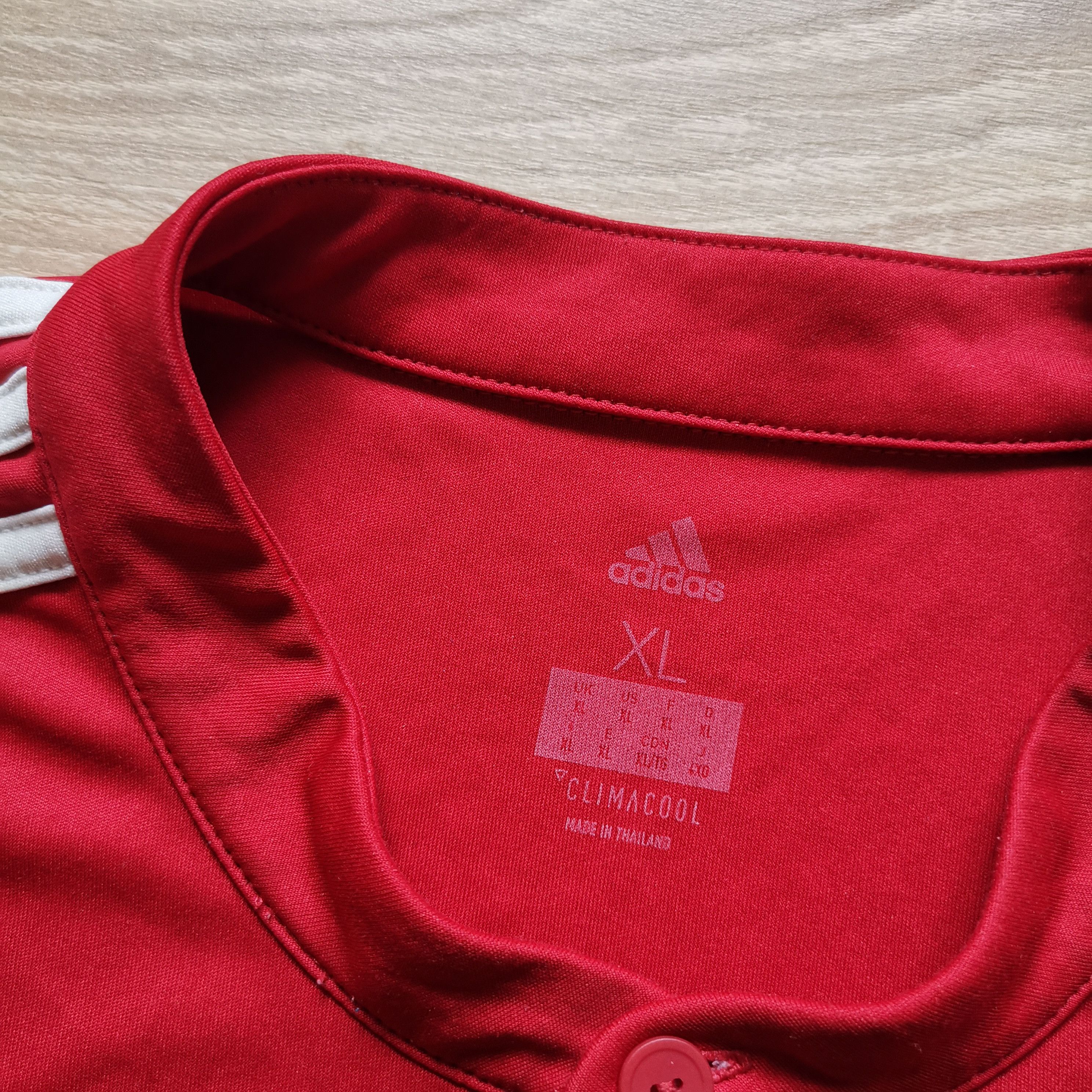 Adidas Adidas Manchester united 2017 2018 home soccer shirt Size US XL / EU 56 / 4 - 4 Thumbnail
