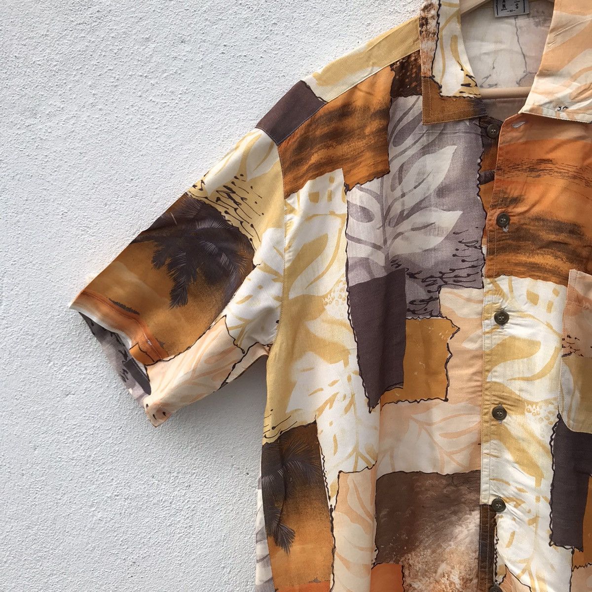Designer Calani De Paris Rayon Hawaiian Shirts Size US M / EU 48-50 / 2 - 4 Thumbnail