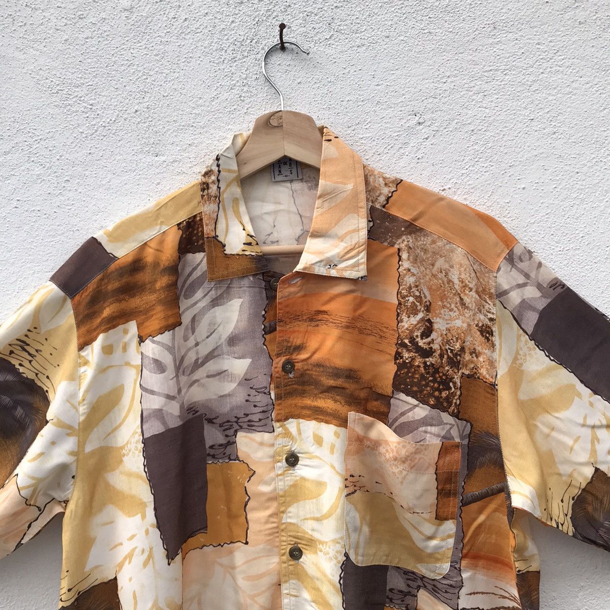 Designer Calani De Paris Rayon Hawaiian Shirts Size US M / EU 48-50 / 2 - 2 Thumbnail