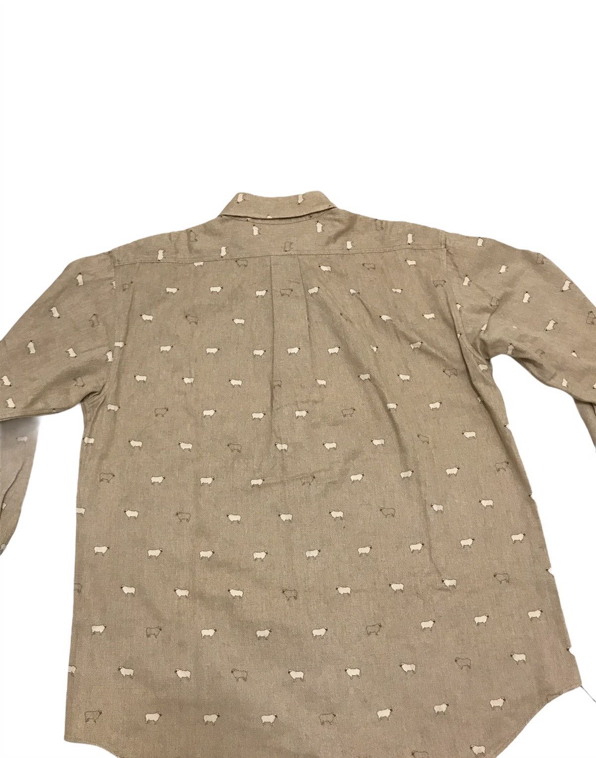 Japanese Brand Made In Japan Eddy Fin De Semaine Sheeps Shirt Size US L / EU 52-54 / 3 - 2 Thumbnail