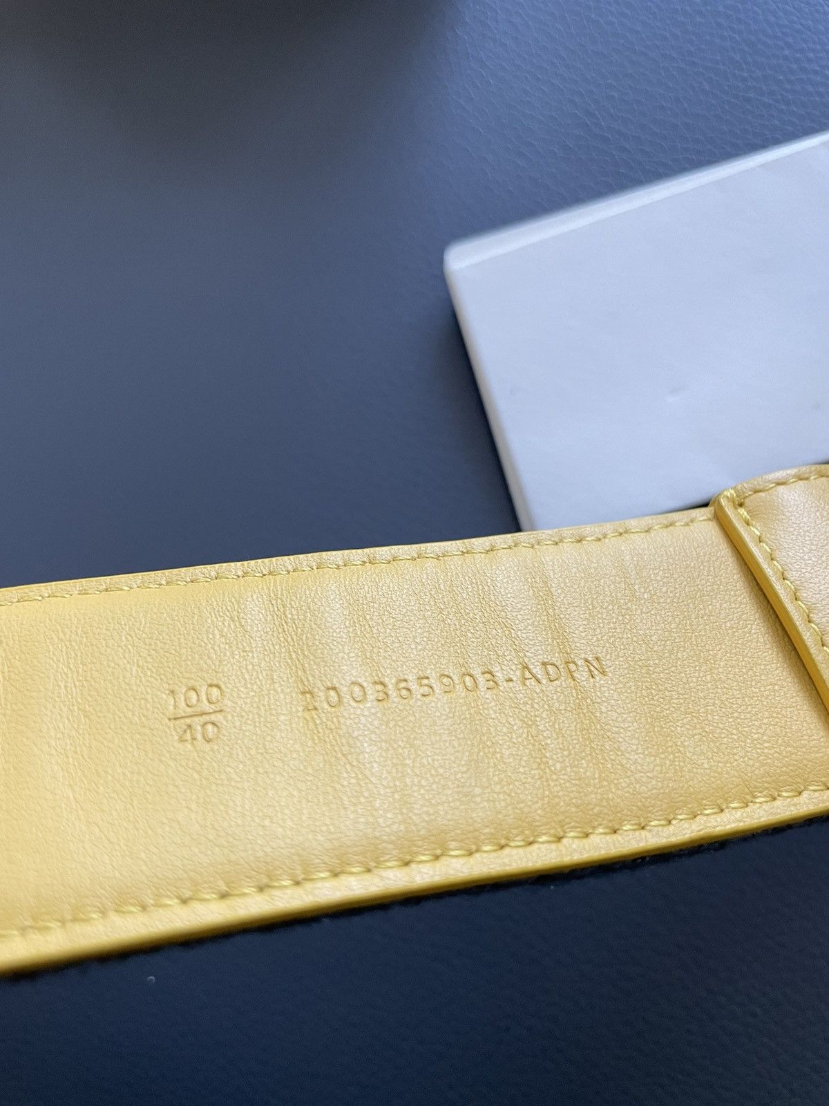 Fendi Rare BrandNEW Runway Limited Edition Fendi Logo Leather Belt Size ONE SIZE - 4 Thumbnail