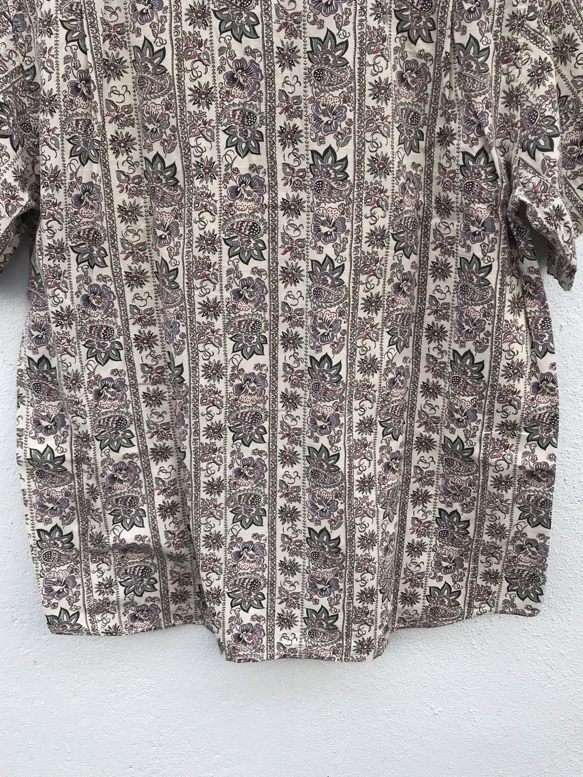 Japanese Brand Miller Western Wear Floral Shirt Size US L / EU 52-54 / 3 - 8 Thumbnail