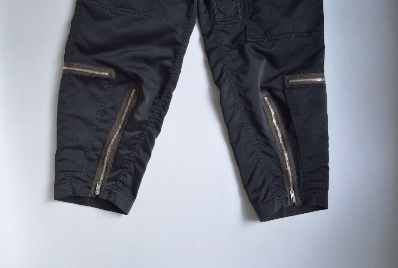Maison Margiela A/W 19 Sample Black Nylon Astro Cargos Size US 32 / EU 48 - 6 Thumbnail