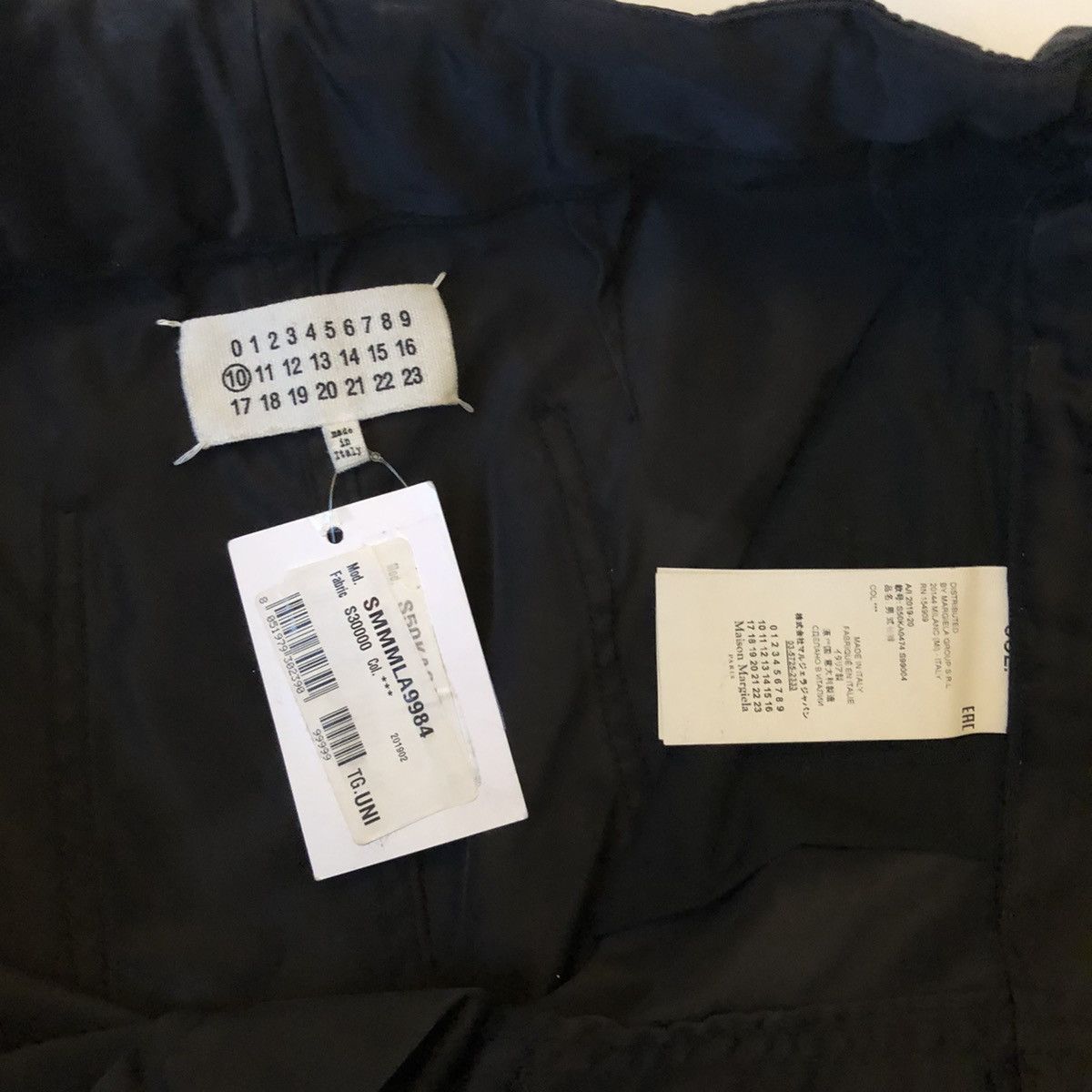 Maison Margiela A/W 19 Sample Black Nylon Astro Cargos Size US 32 / EU 48 - 3 Thumbnail