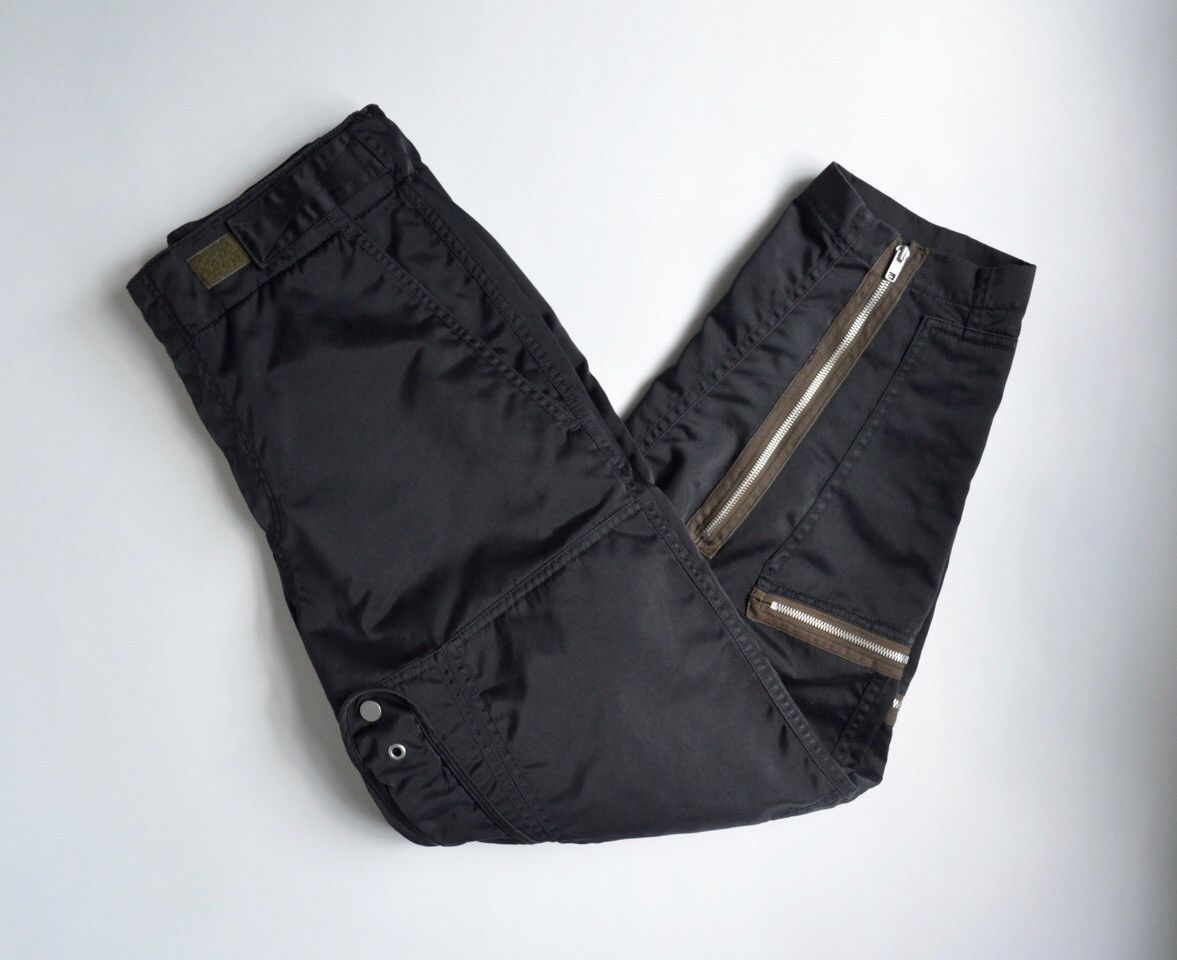 Maison Margiela A/W 19 Sample Black Nylon Astro Cargos Size US 32 / EU 48 - 8 Thumbnail