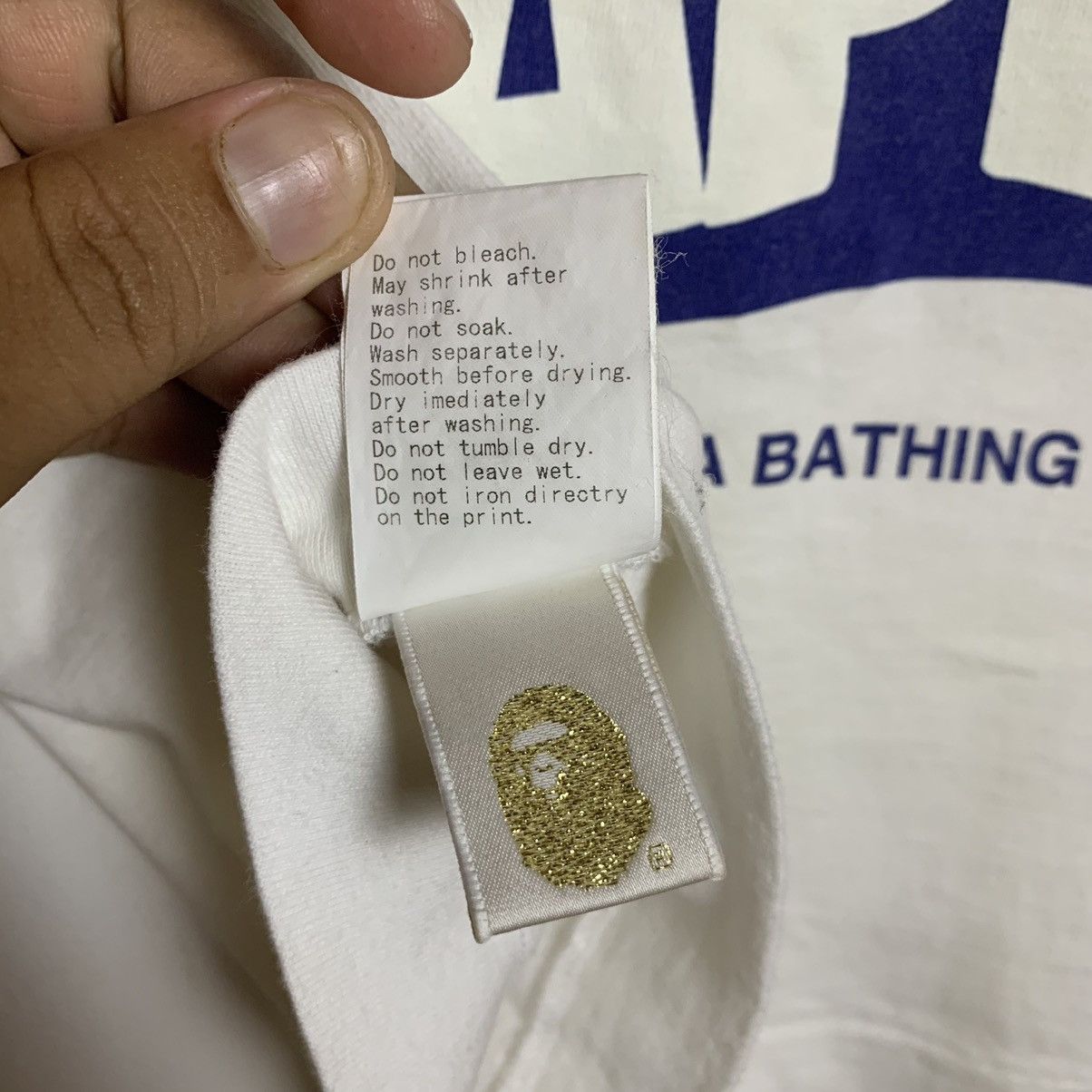 Bape Ursus Made By A Bathing Ape Big Logo Tee Size US M / EU 48-50 / 2 - 9 Thumbnail