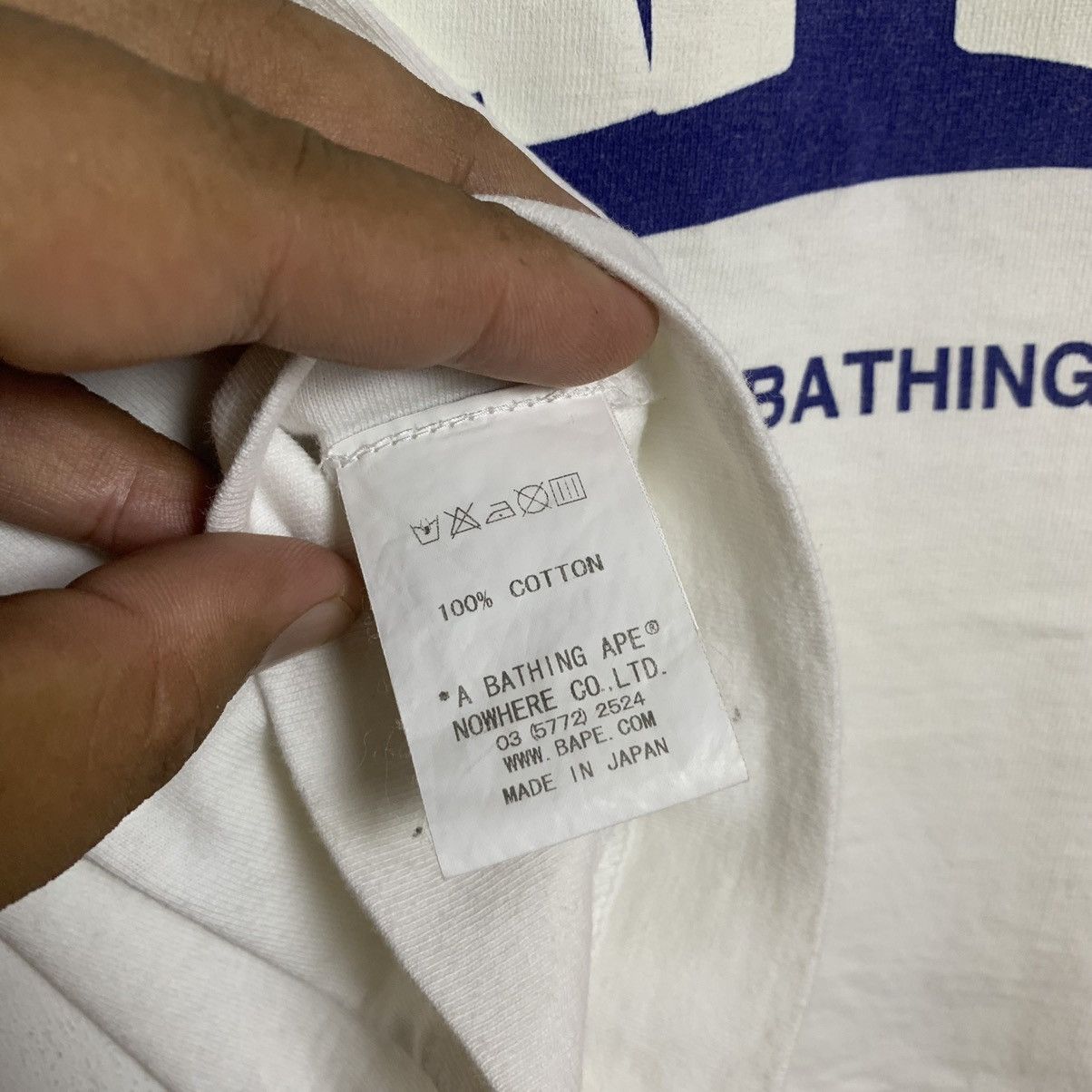 Bape Ursus Made By A Bathing Ape Big Logo Tee Size US M / EU 48-50 / 2 - 7 Thumbnail