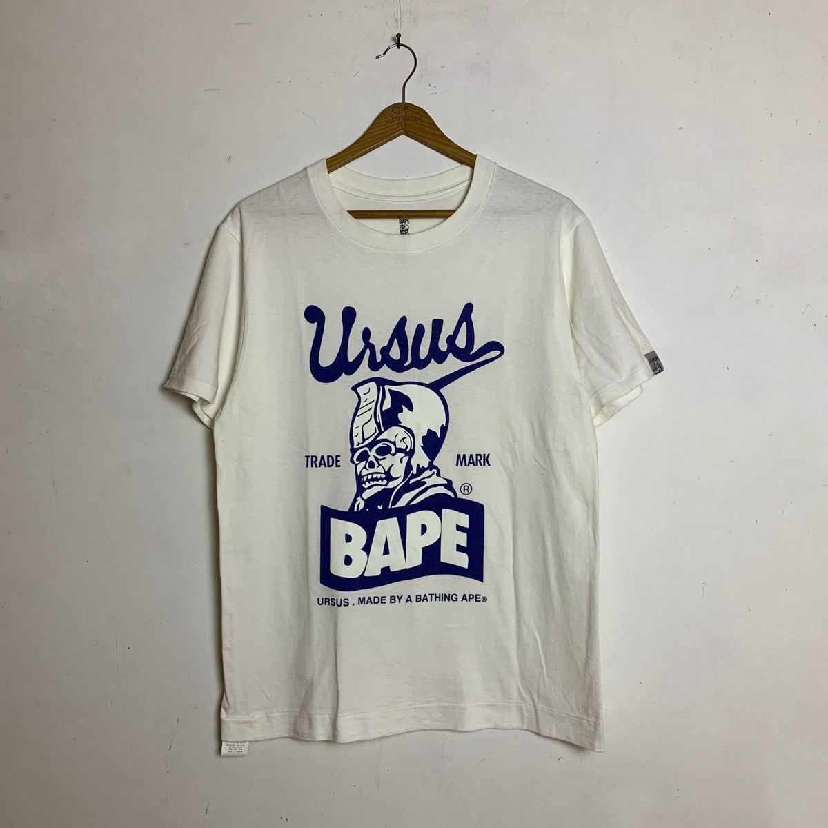 Bape Ursus Made By A Bathing Ape Big Logo Tee Size US M / EU 48-50 / 2 - 2 Thumbnail