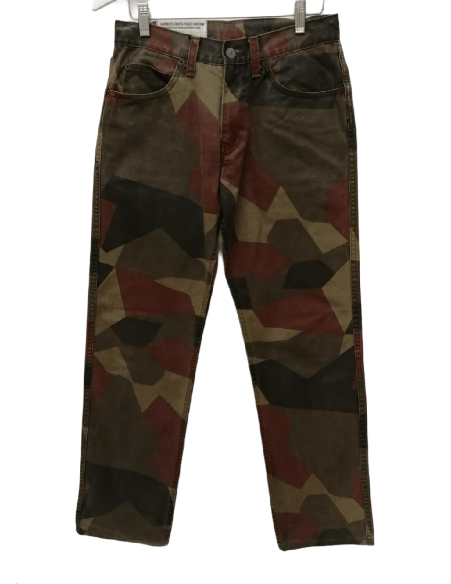 Johnbull Japanese JOHNBULL Nice Design Army Camo Jeans Size US 30 / EU 46 - 1 Thumbnail