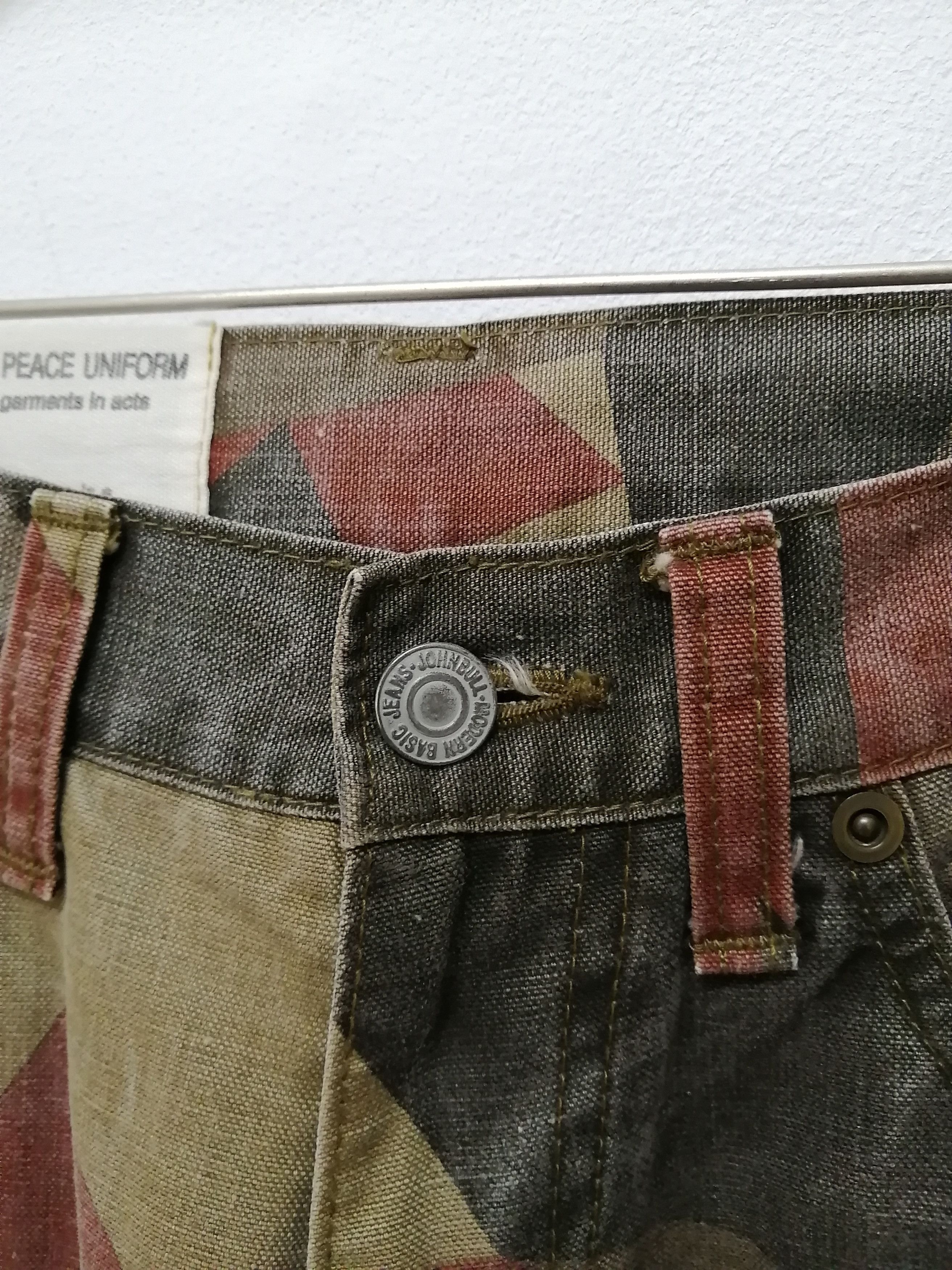 Johnbull Japanese JOHNBULL Nice Design Army Camo Jeans Size US 30 / EU 46 - 3 Thumbnail