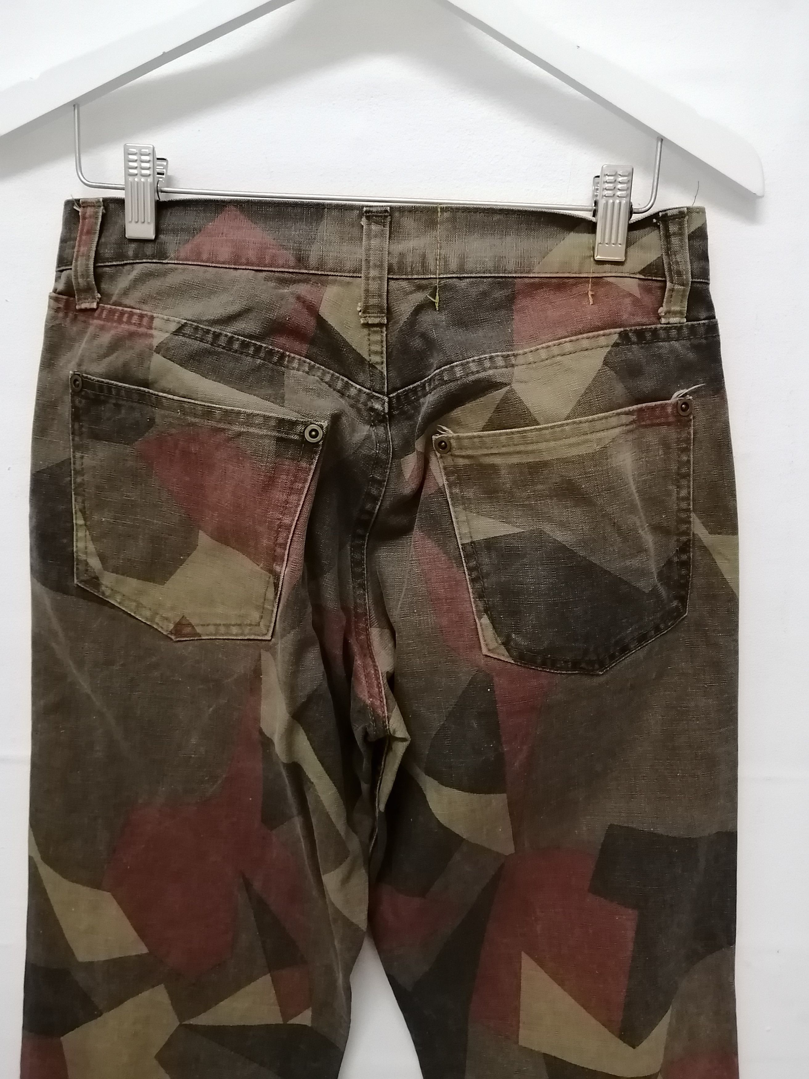 Johnbull Japanese JOHNBULL Nice Design Army Camo Jeans Size US 30 / EU 46 - 6 Thumbnail